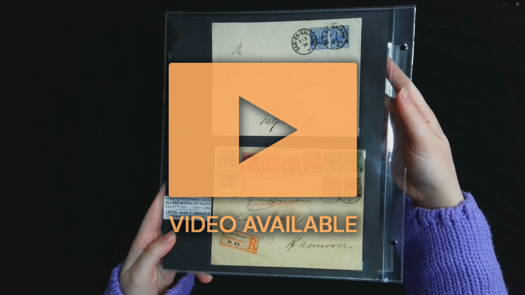 Tanganyika Postal History collection