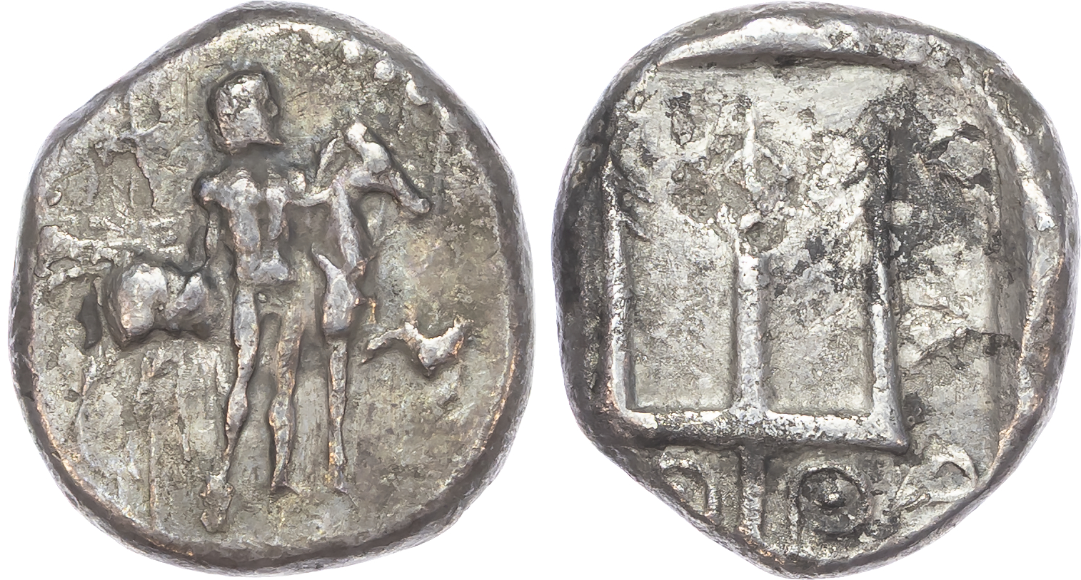 Crete, Rhaukos (c. 300-270 BC) AR Stater, 11.21g. 