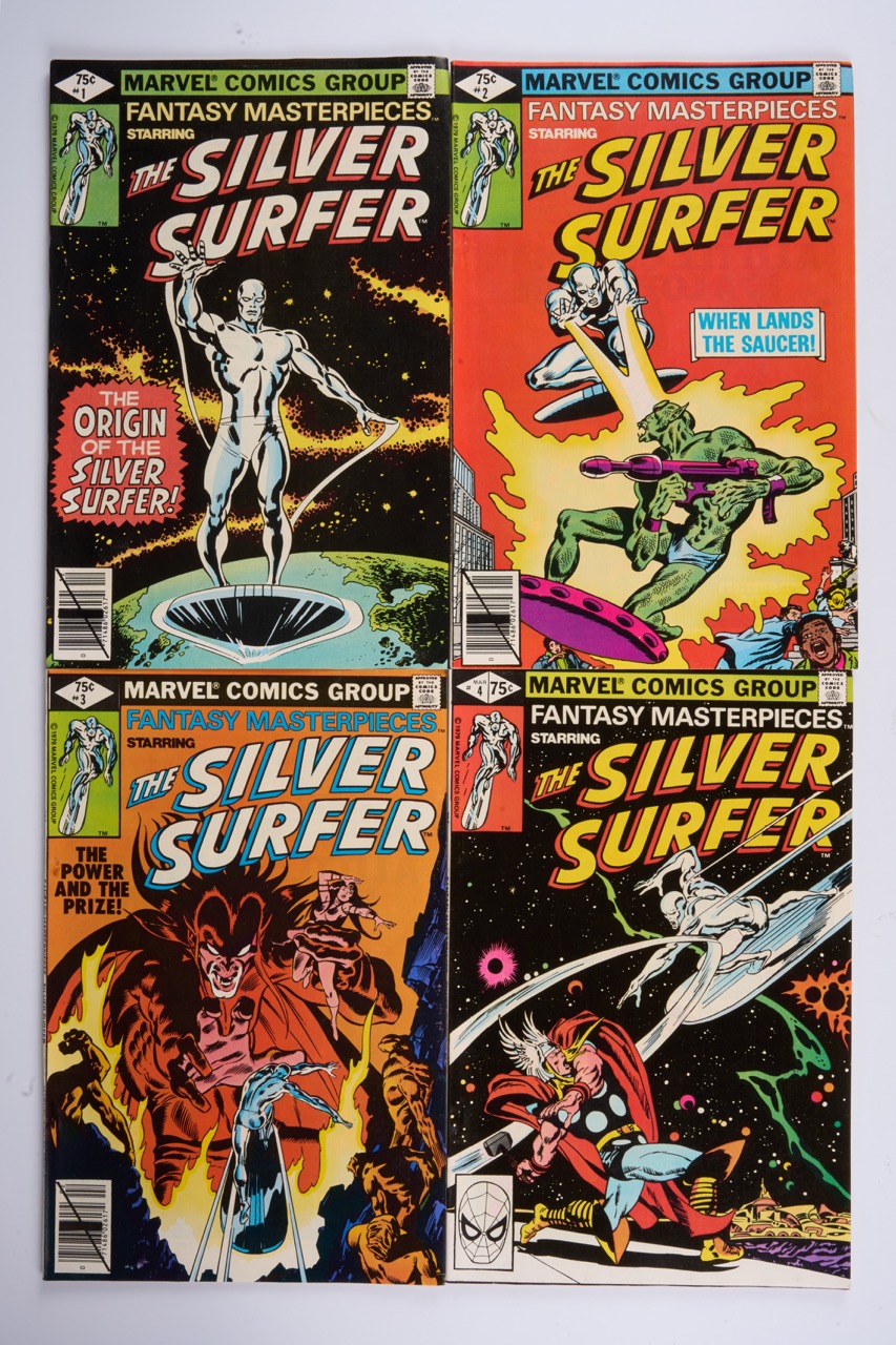 Fantasy Masterpieces Volume 2 Starring The Silver Surfer (Marvel Comics, 1979-80) Bundle of 13