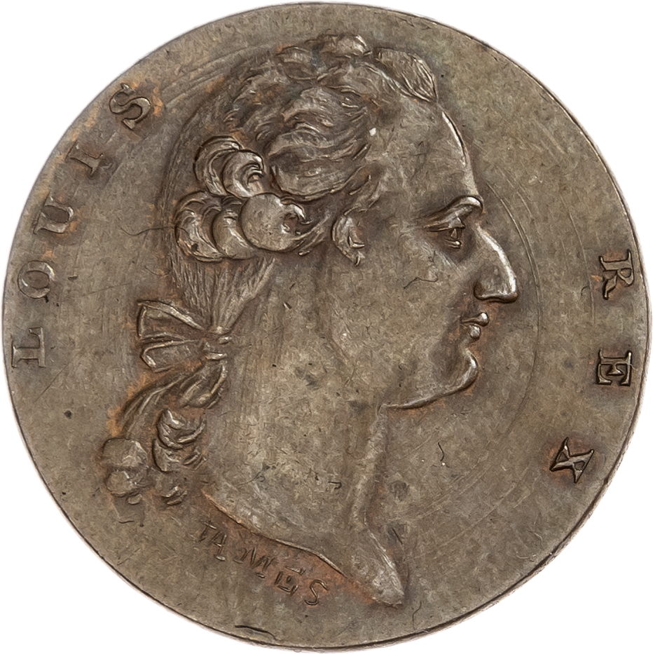 London, National Series, Halfpenny 1790