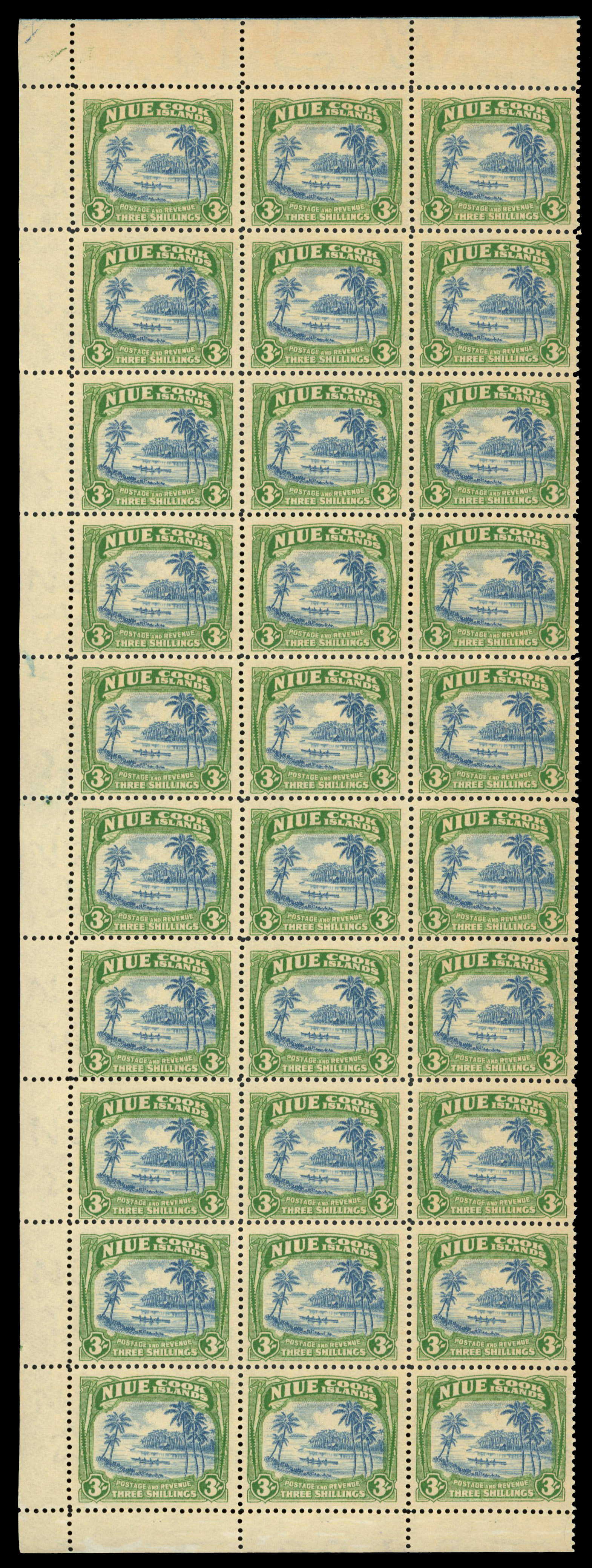 Niue SG 75-7 blocks mint