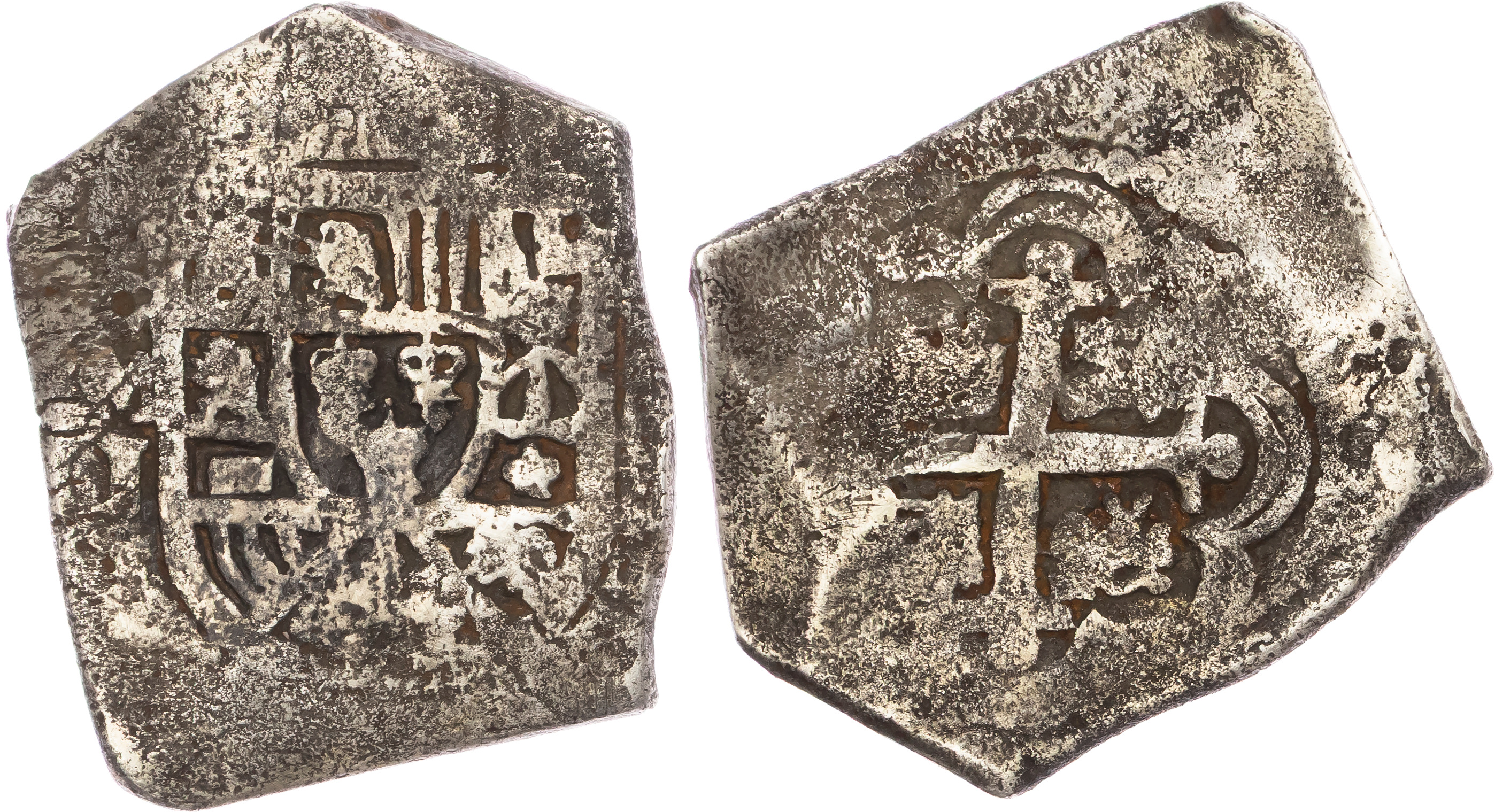 Mexico, Philip V (1700-1746), silver Cob of 8 Reales - Slot ter Hooge shipwreck