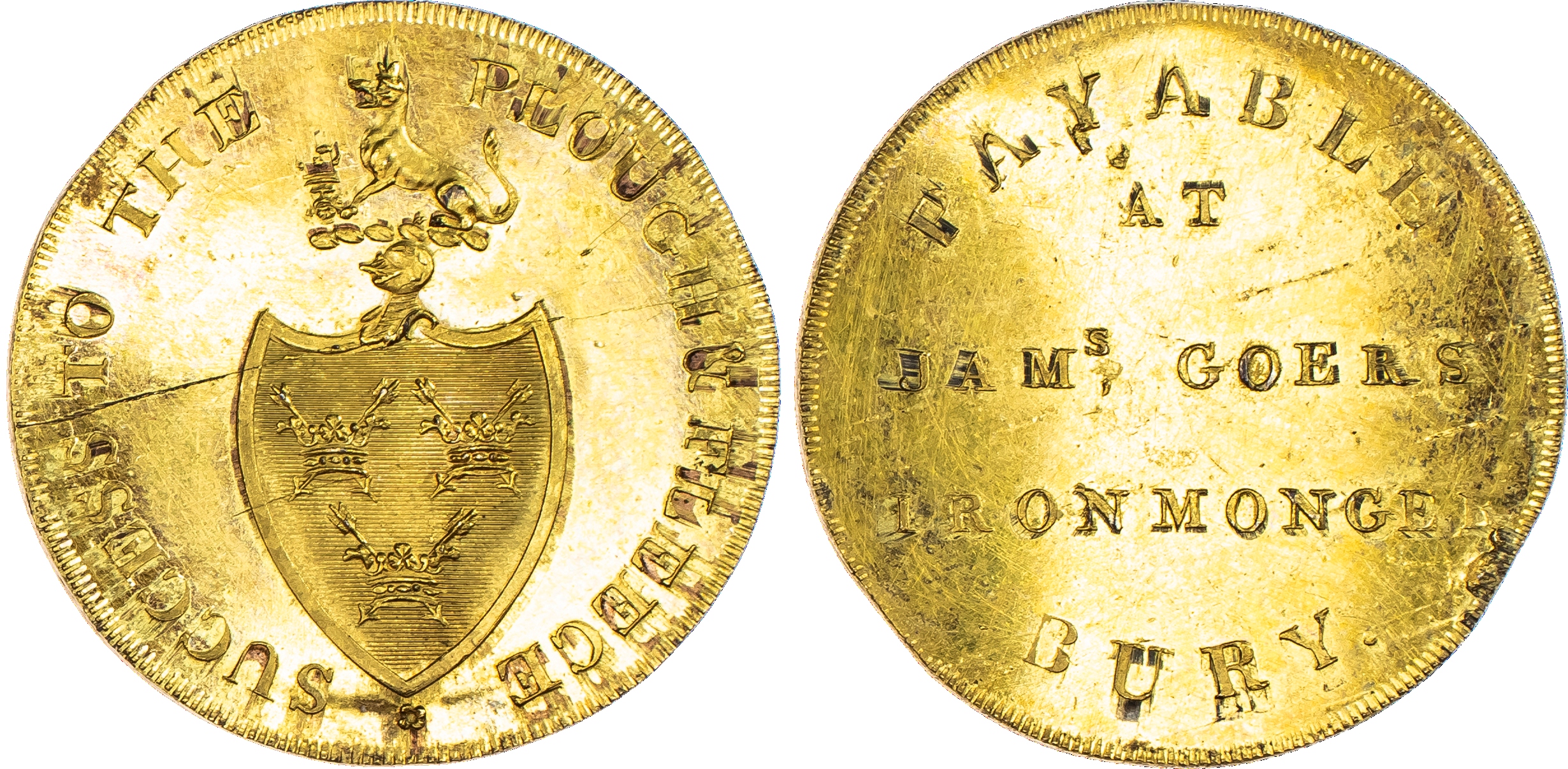 Bury St. Edmunds, James Goer, (ironmonger)...