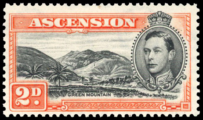 Ascension SG 41aa mint