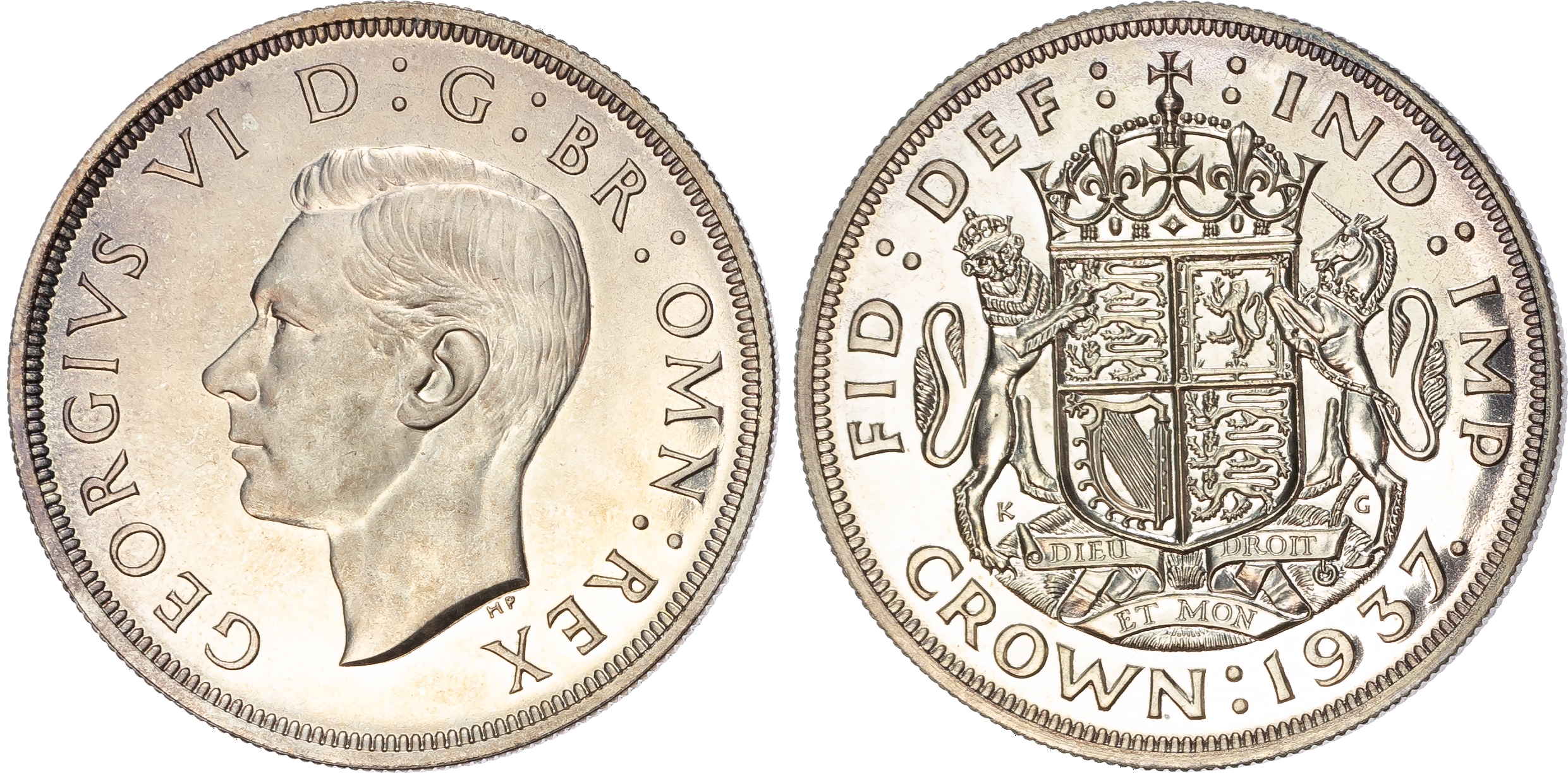 George VI (1936-1952) Coronation Proof Set 1937.