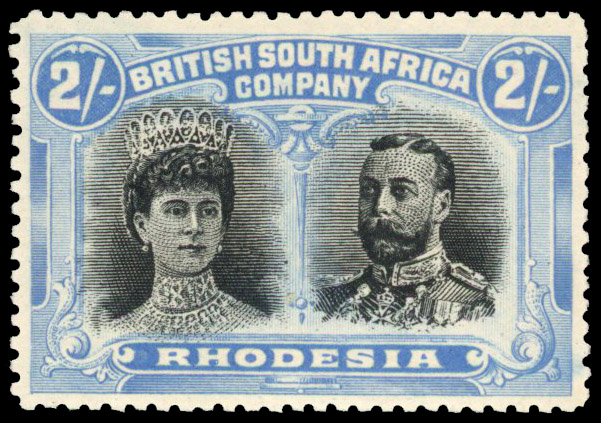 RSC C variant 2s (intense) black and (vivid) dull blue, 41 mint