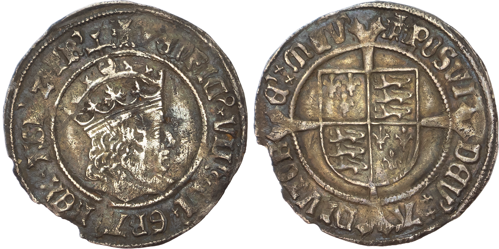 Henry VIII (1509-1547), AR Groat, First Coinage.