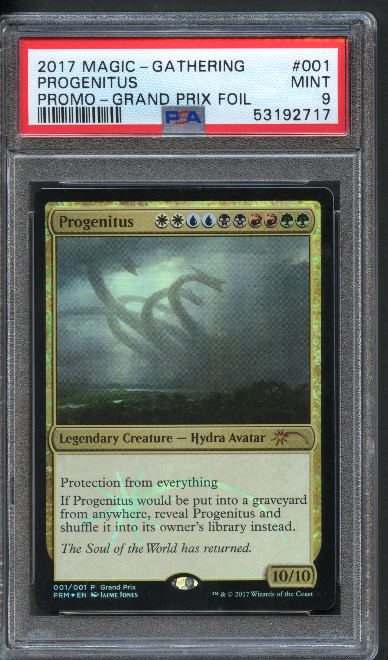 PSA 9 Progenitus - Grand Prix Promo