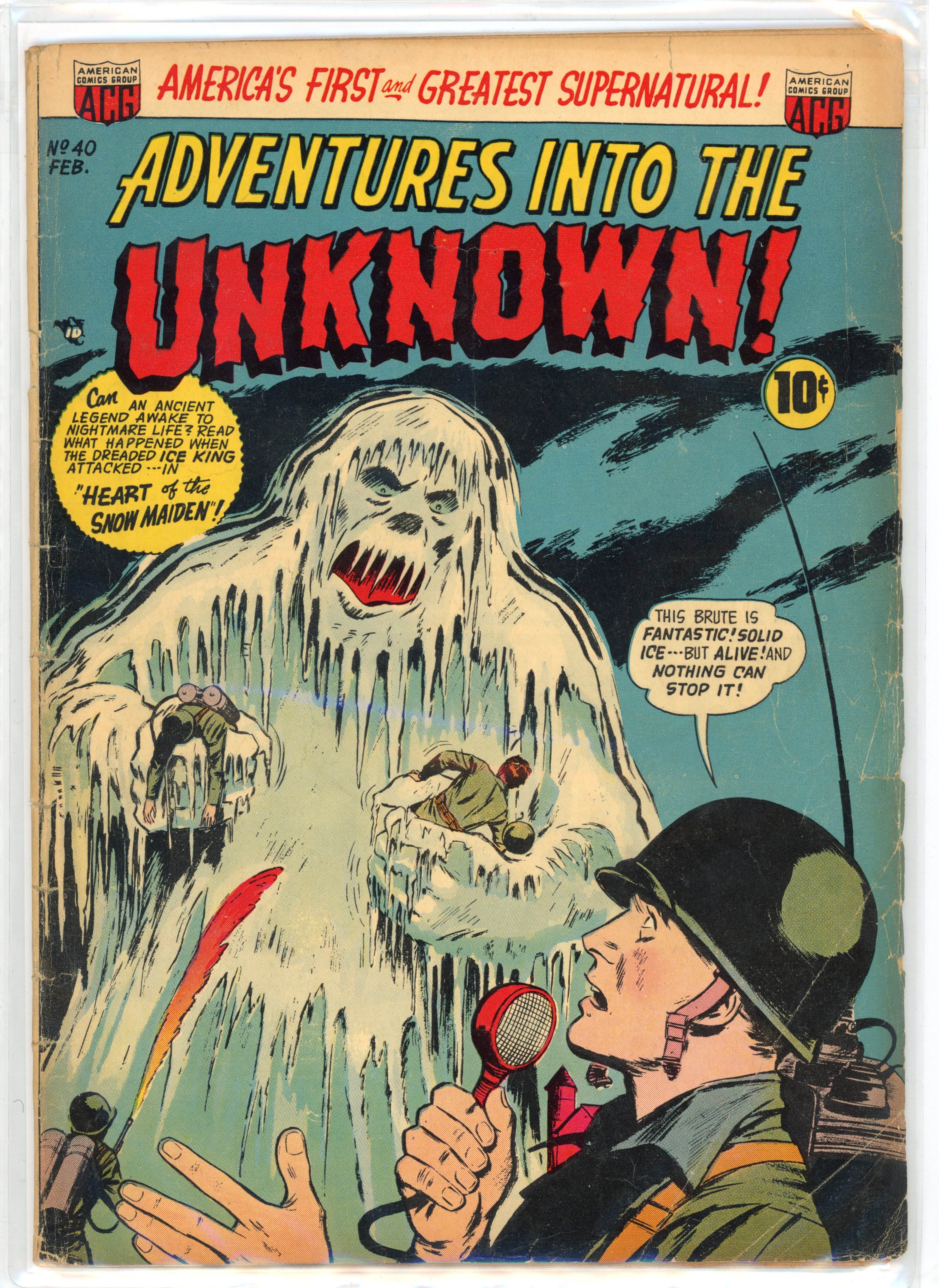 Adventures Into The Unknown! #40 (ACG, 1953)