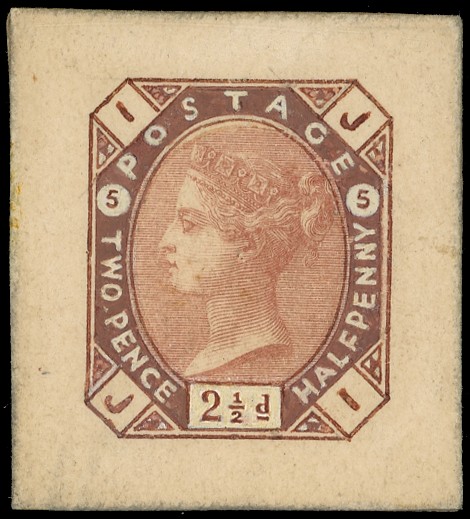 1874 2½d Hand Painted Essay Pl.5. 