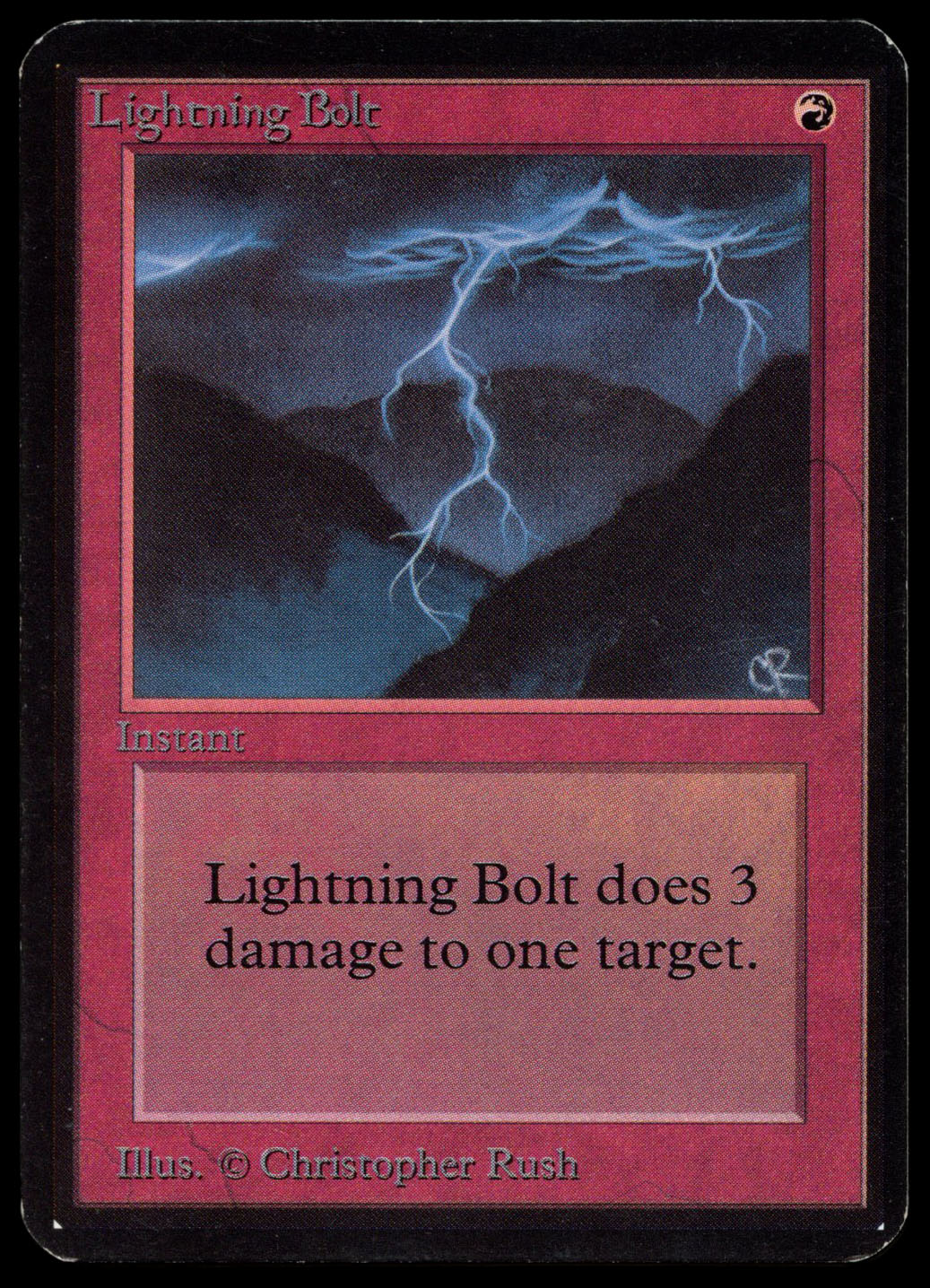 Alpha Lightning Bolt - (EX)