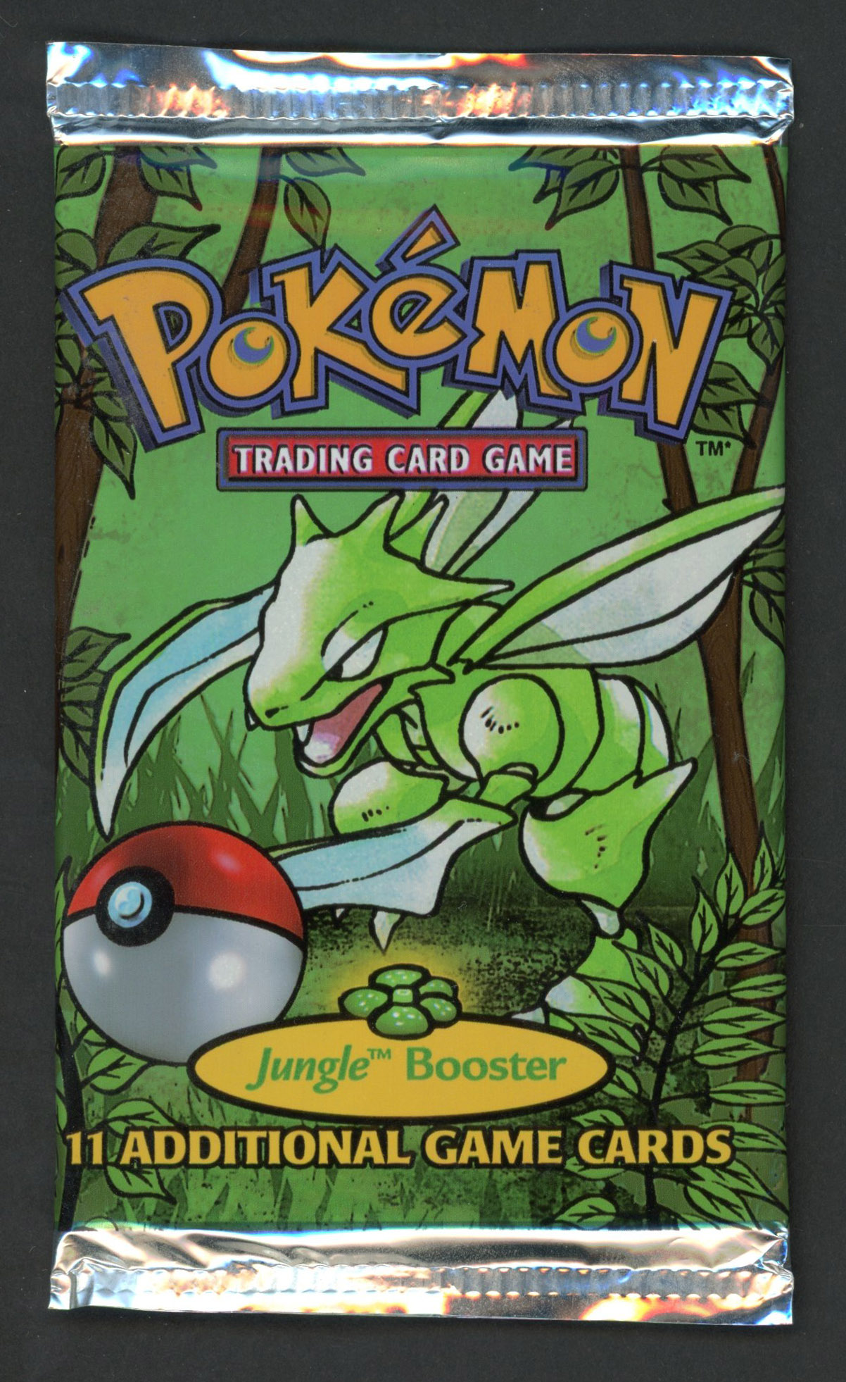 Jungle Sealed Unlimited Booster Pack - Scyther Artwork