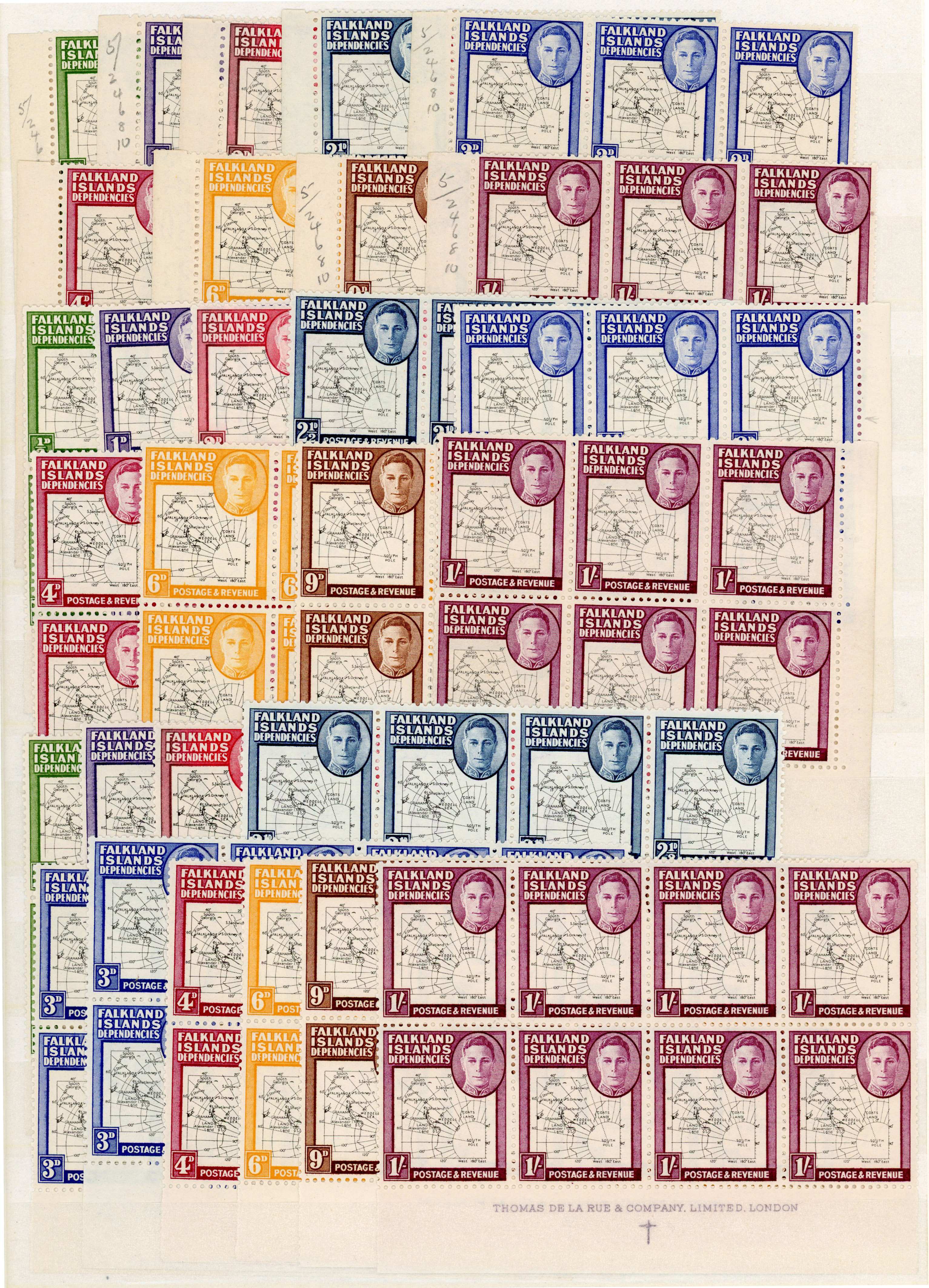 FID SG G9-16a multiples mint