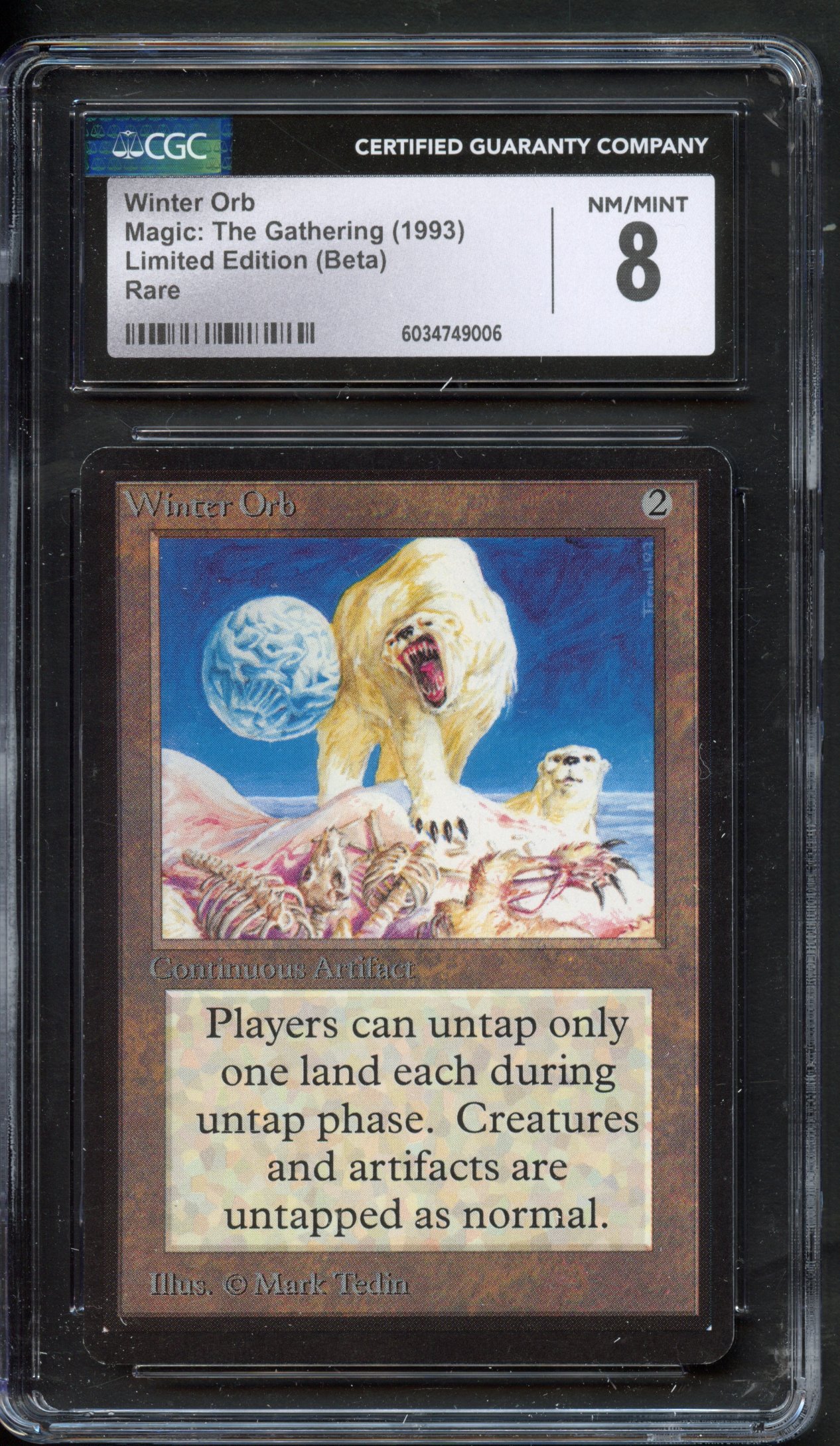 CGC 8 Winter Orb - Limited Edition Beta
