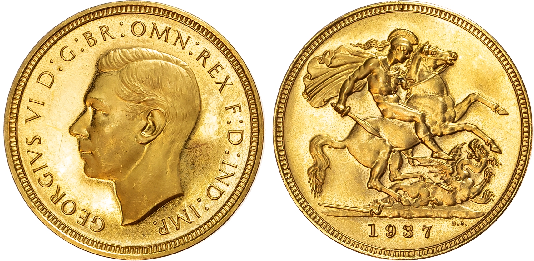1937 George VI Proof Sovereign