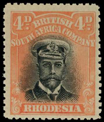 1917-20 4d Head Die IIIA, perf 14. Unmounted...