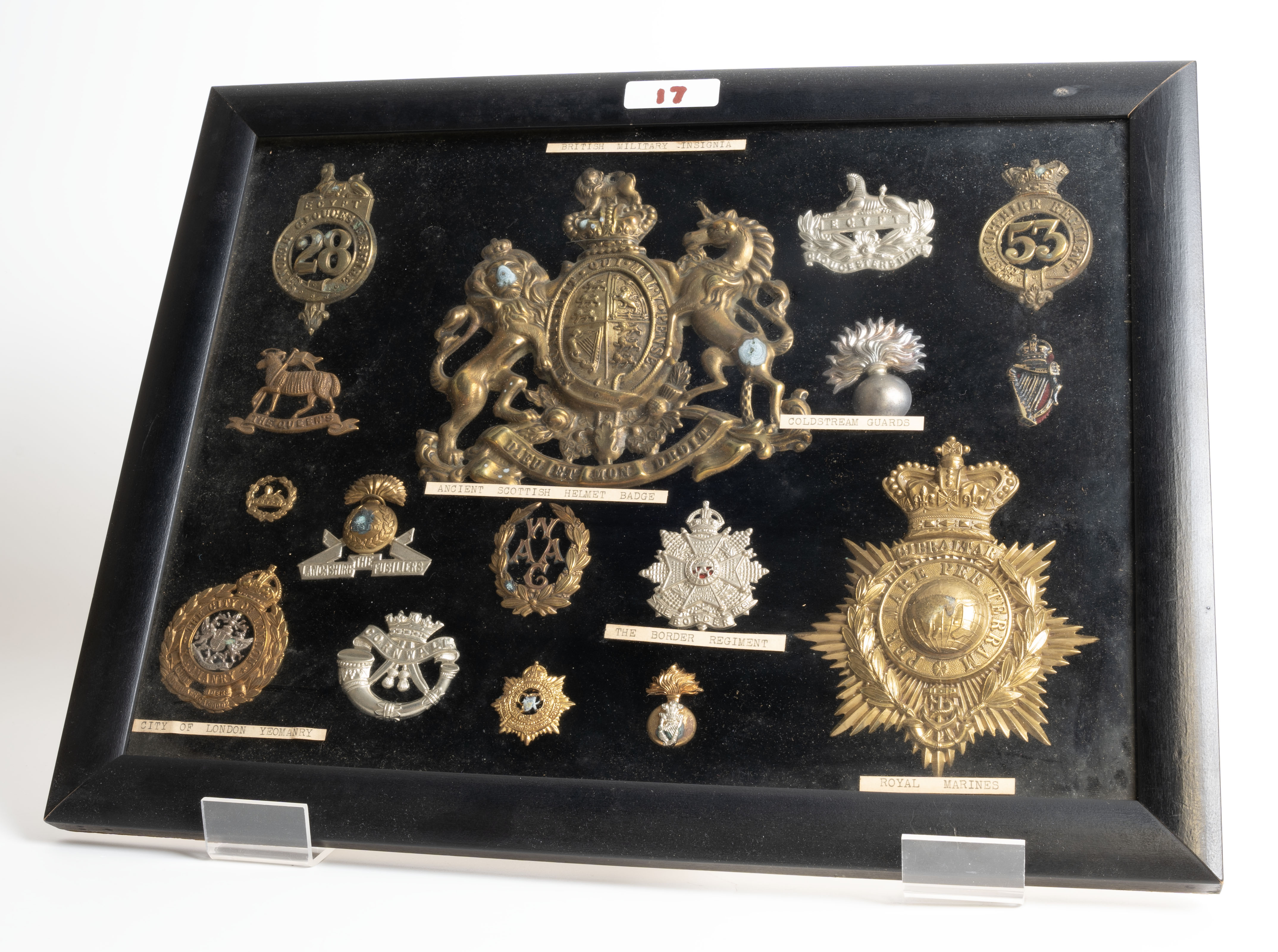 Badges - British Military Badges, regimental etc. (16 items)