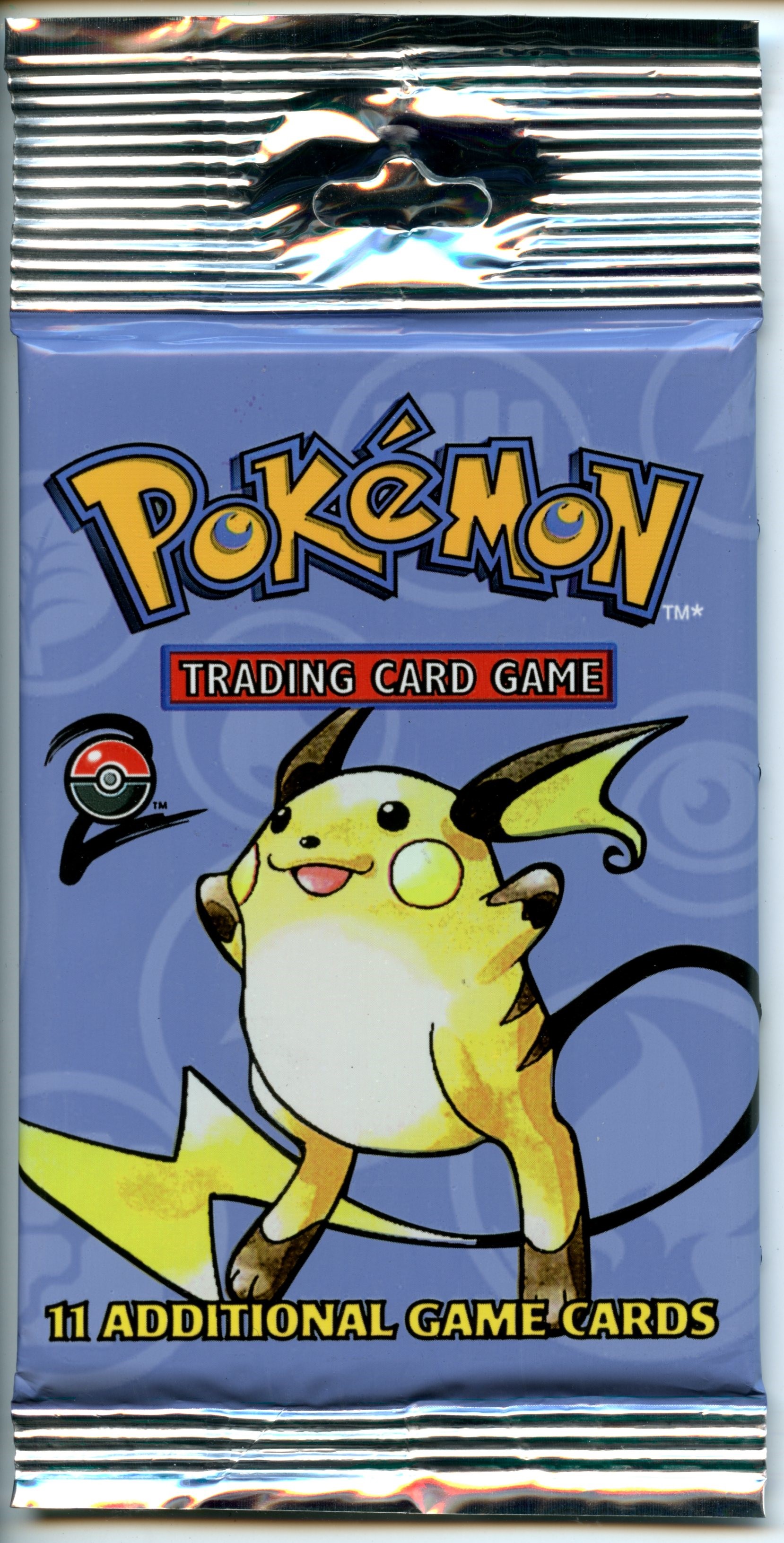 Pokemon TCG - Base Set 2 Booster Pack Long Crimp - Sealed 