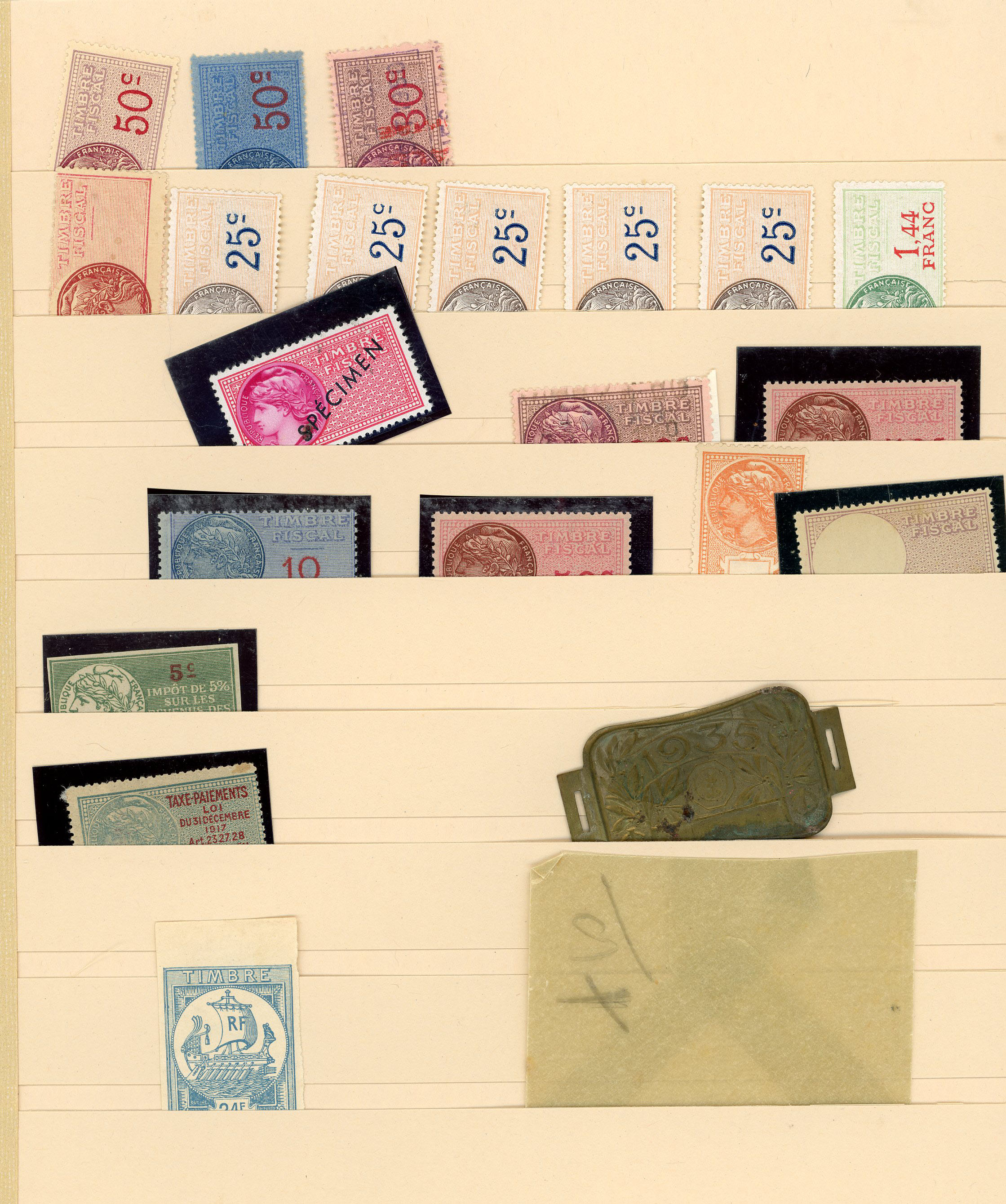 PROOFS, SPECIMENS AND VARIETIES: Exceptional collection (100's) on...