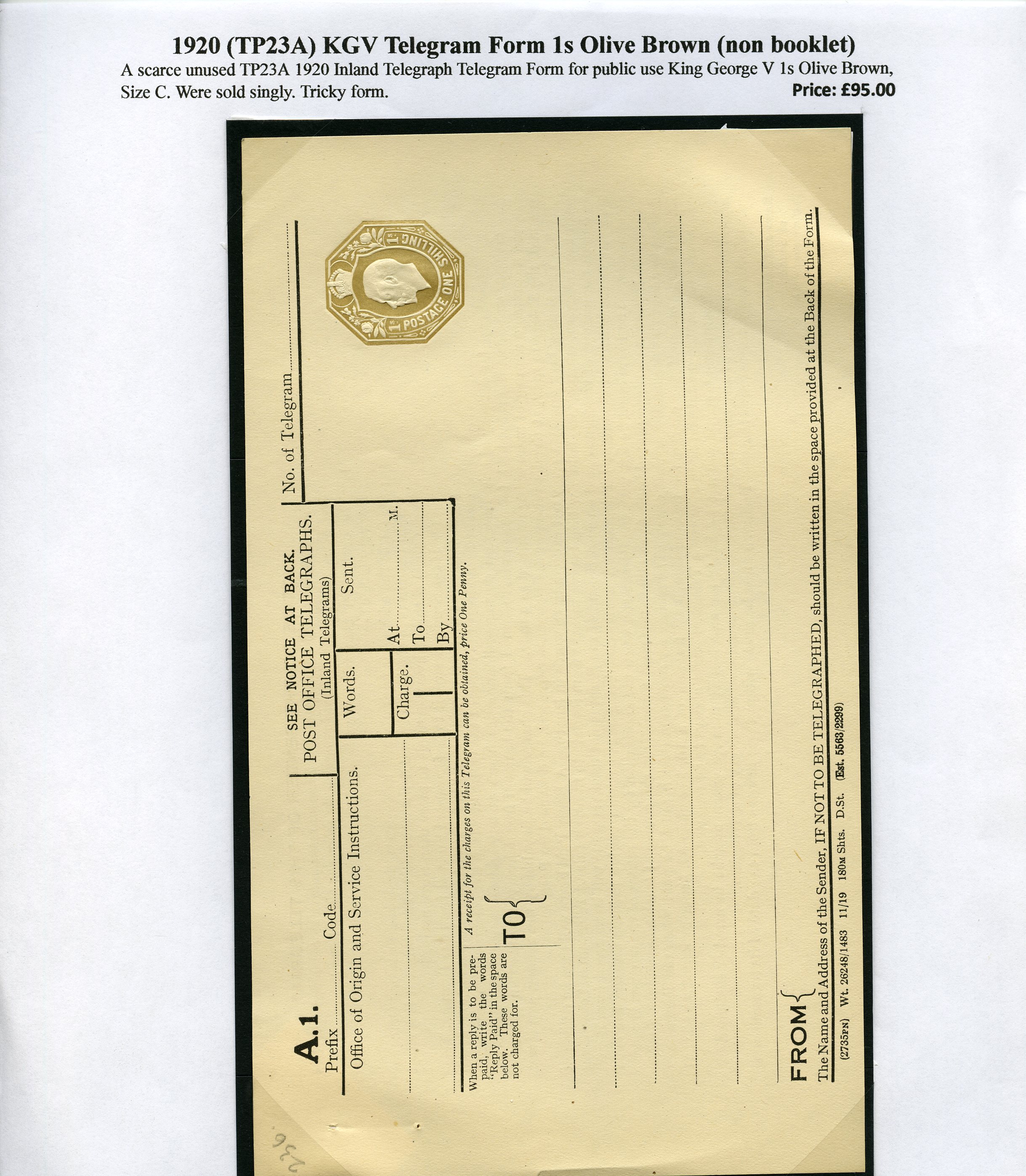POSTAL STATIONERY: Selection of QV to KGV...