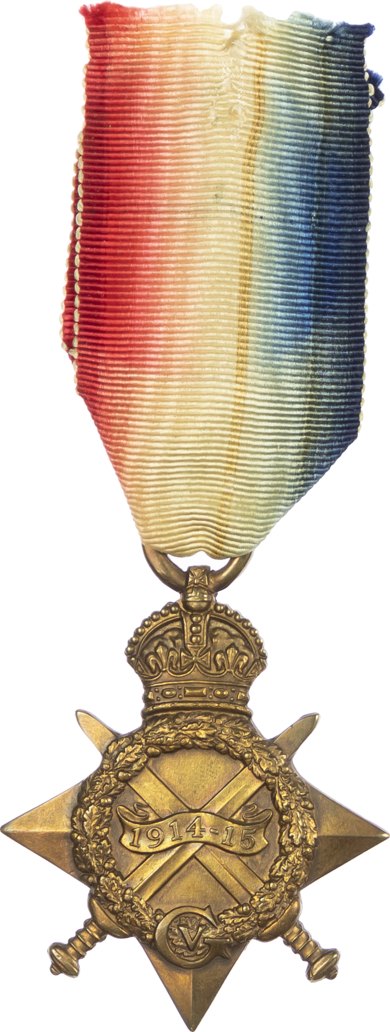 A 1914‑15 Trio awarded to Private Frederick Henry James Stokes