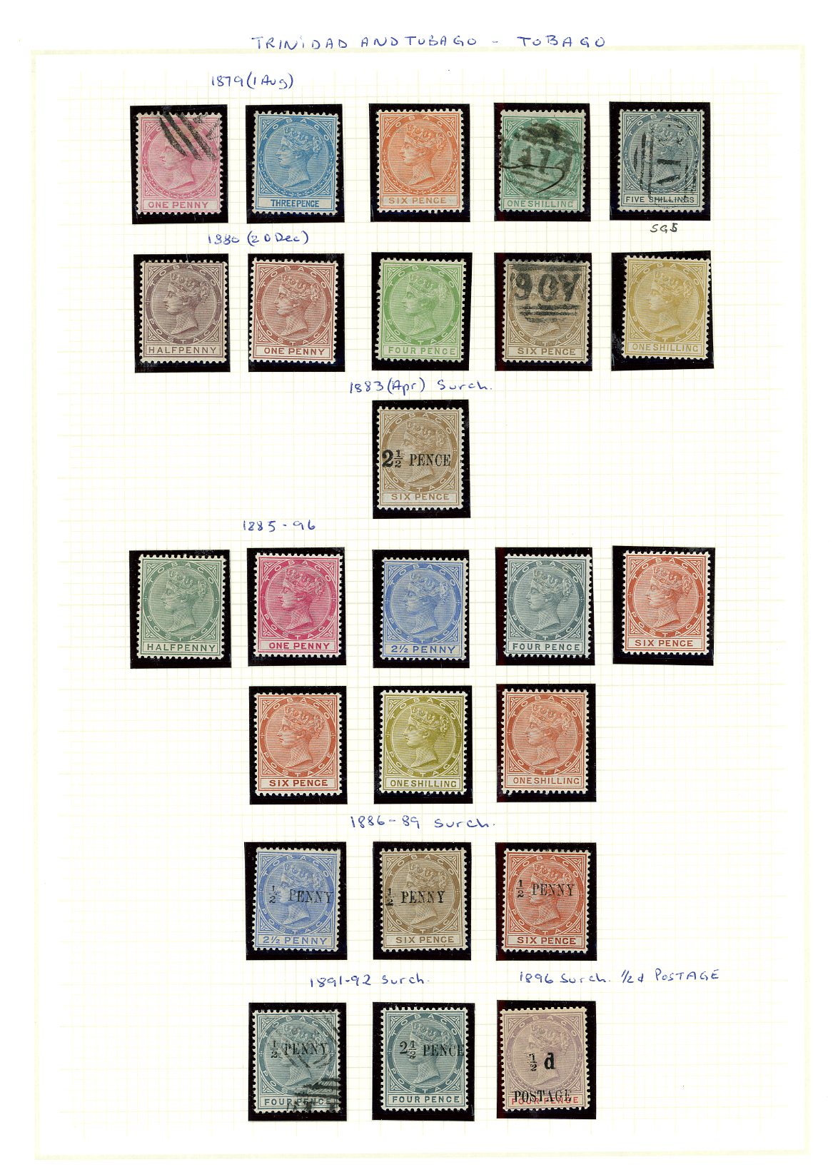 1879-1990 mixed mint and used collection...