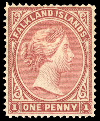 1878-79 1d claret, part og