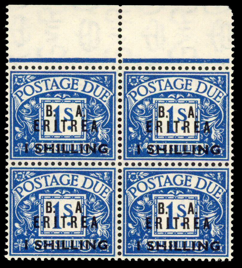 B.O.I.C Eritrea SG ED10/a in block of four 