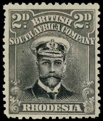 1913-7 2d Head Die I, perf 14. Large part...