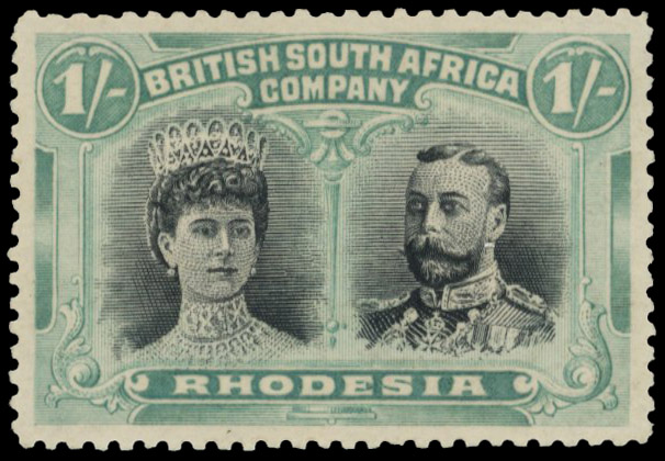 1s 'black and green' RSC C, mint