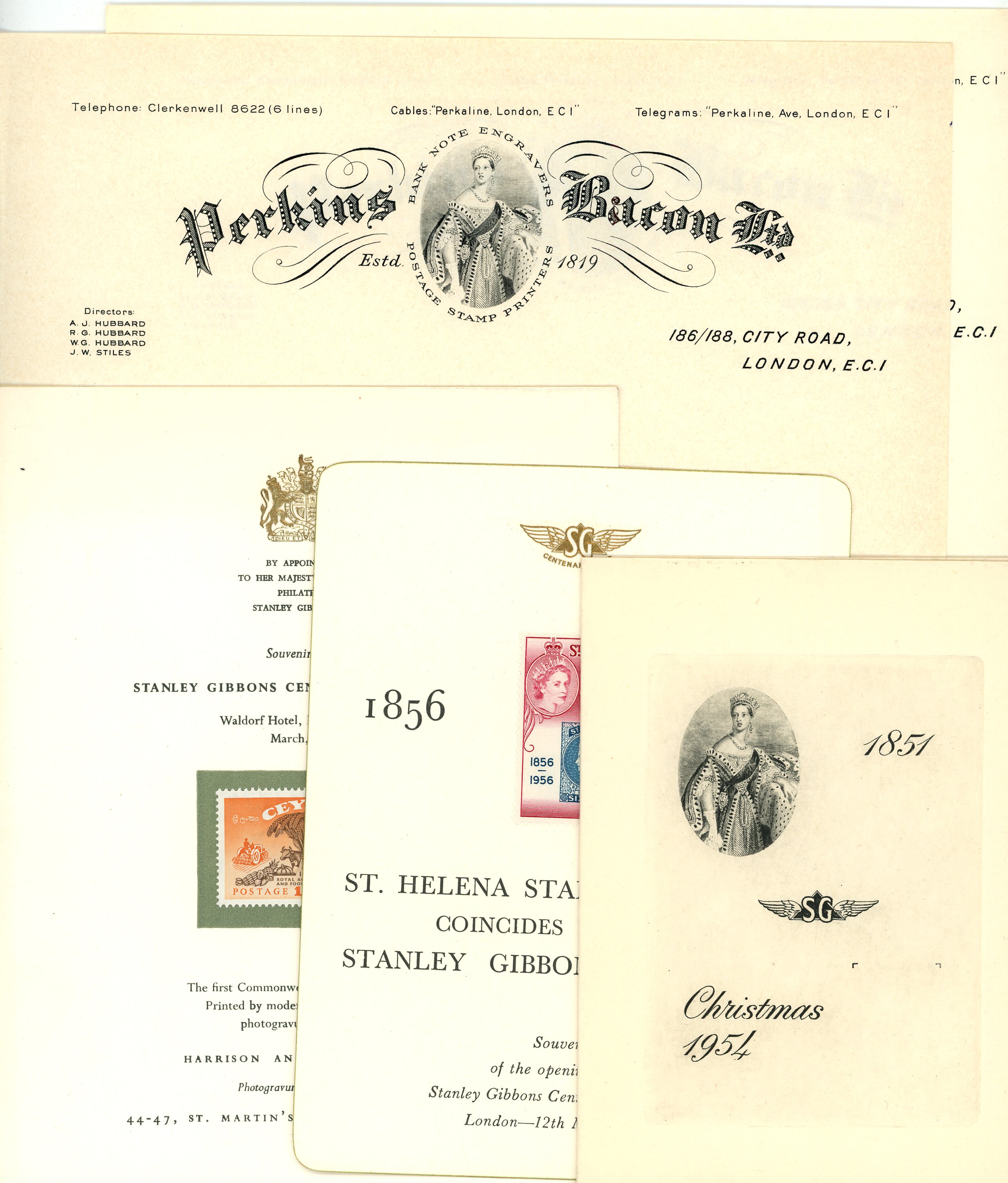 1956 collection of items related to the...