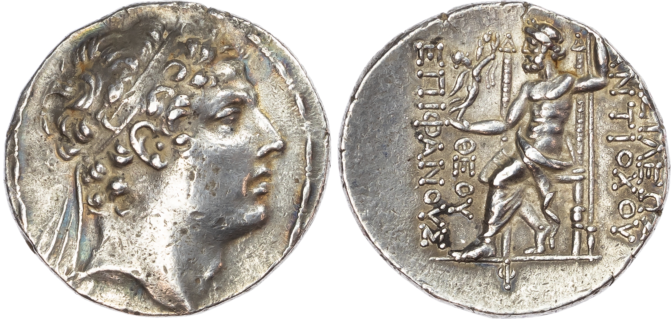 Seleukid Empire, Antiochos IV Epiphanes (175-164 BC) AR Tetradrachm, 16.33g. 