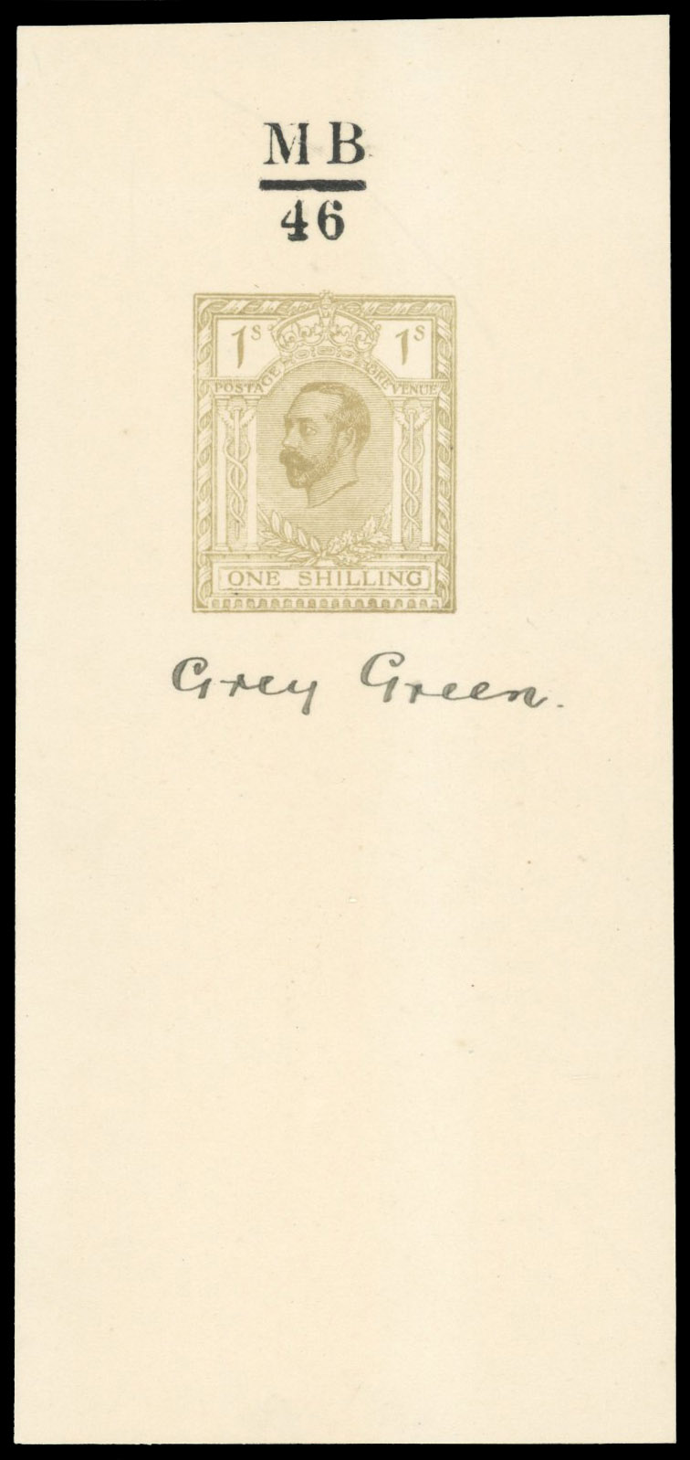 GB 1910 1s Hentschel essay