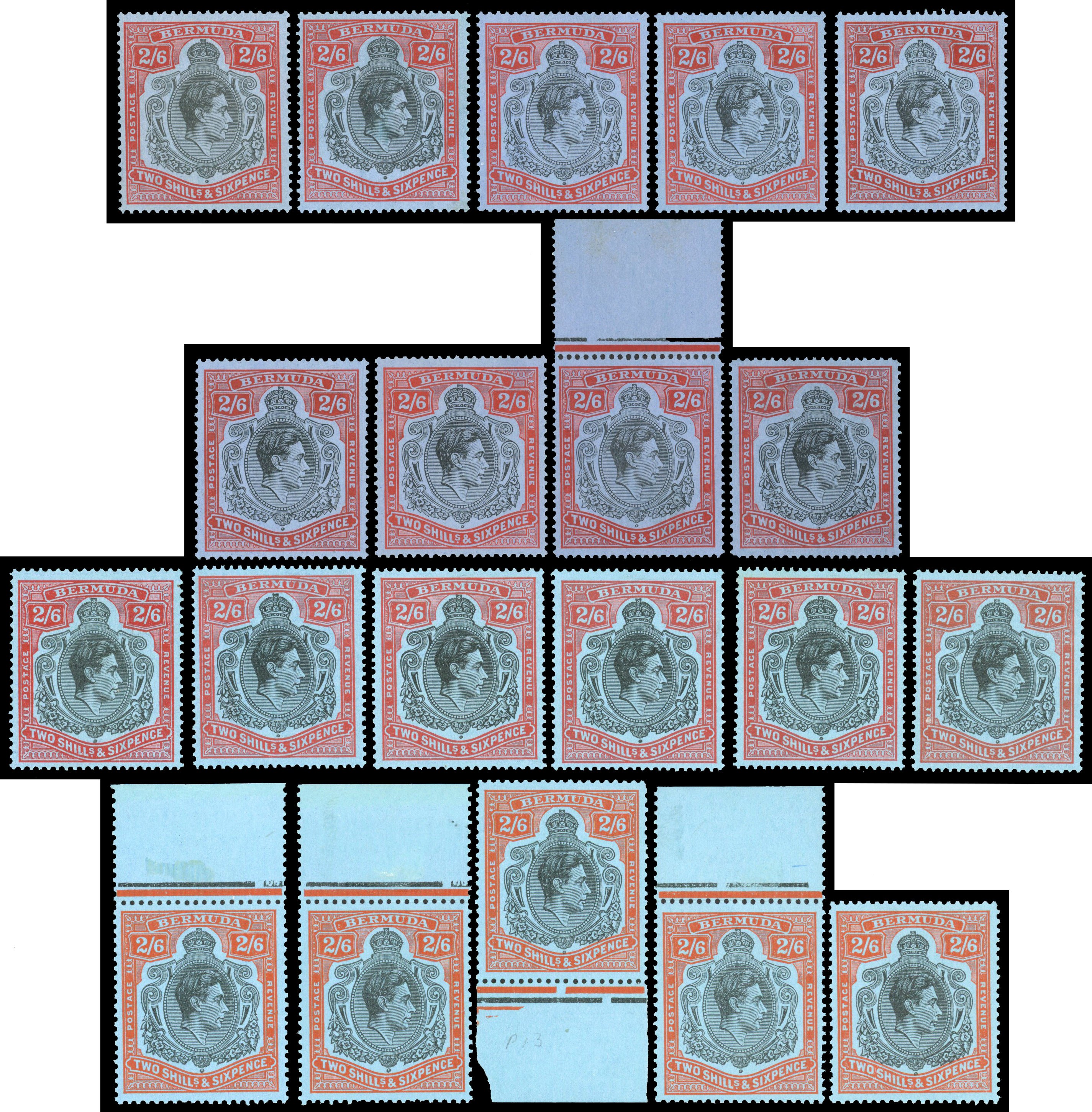 Bermuda SG 117-d collection mint