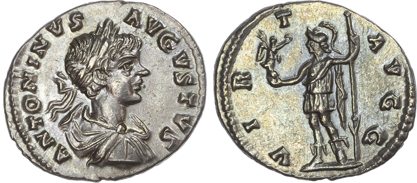 Caracalla (AD 198-217) AR Denarius, Rome, AD 201-206, 2.91g. 