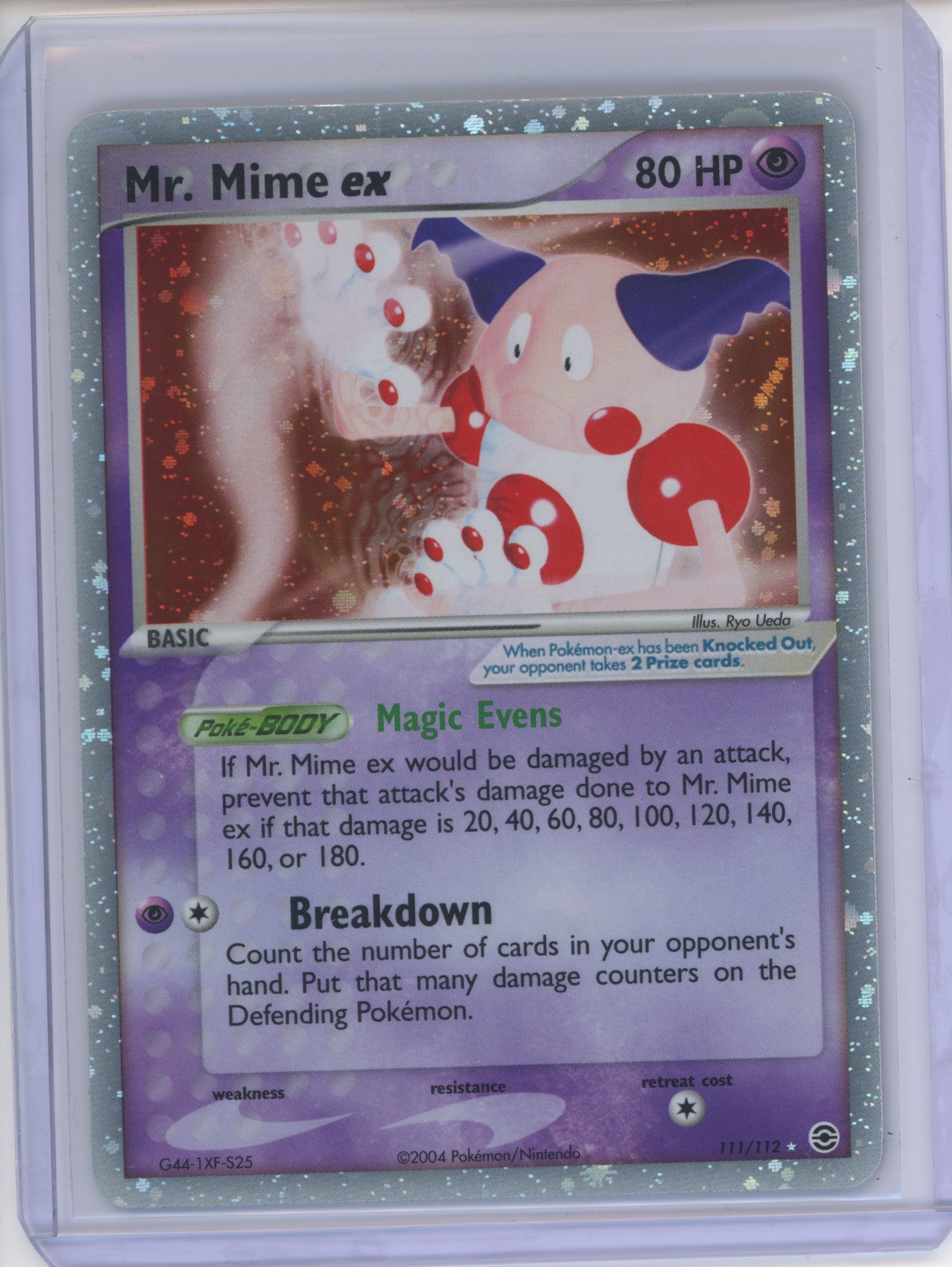 Pokémon TCG - Mr Mime ex Fire Red & Leaf Green 111/112