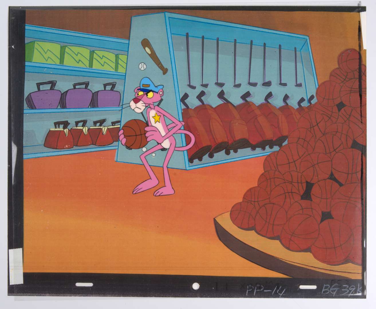 The Pink Panther Show Original Hand Painted Production Cel (MGM, 1993-1995)