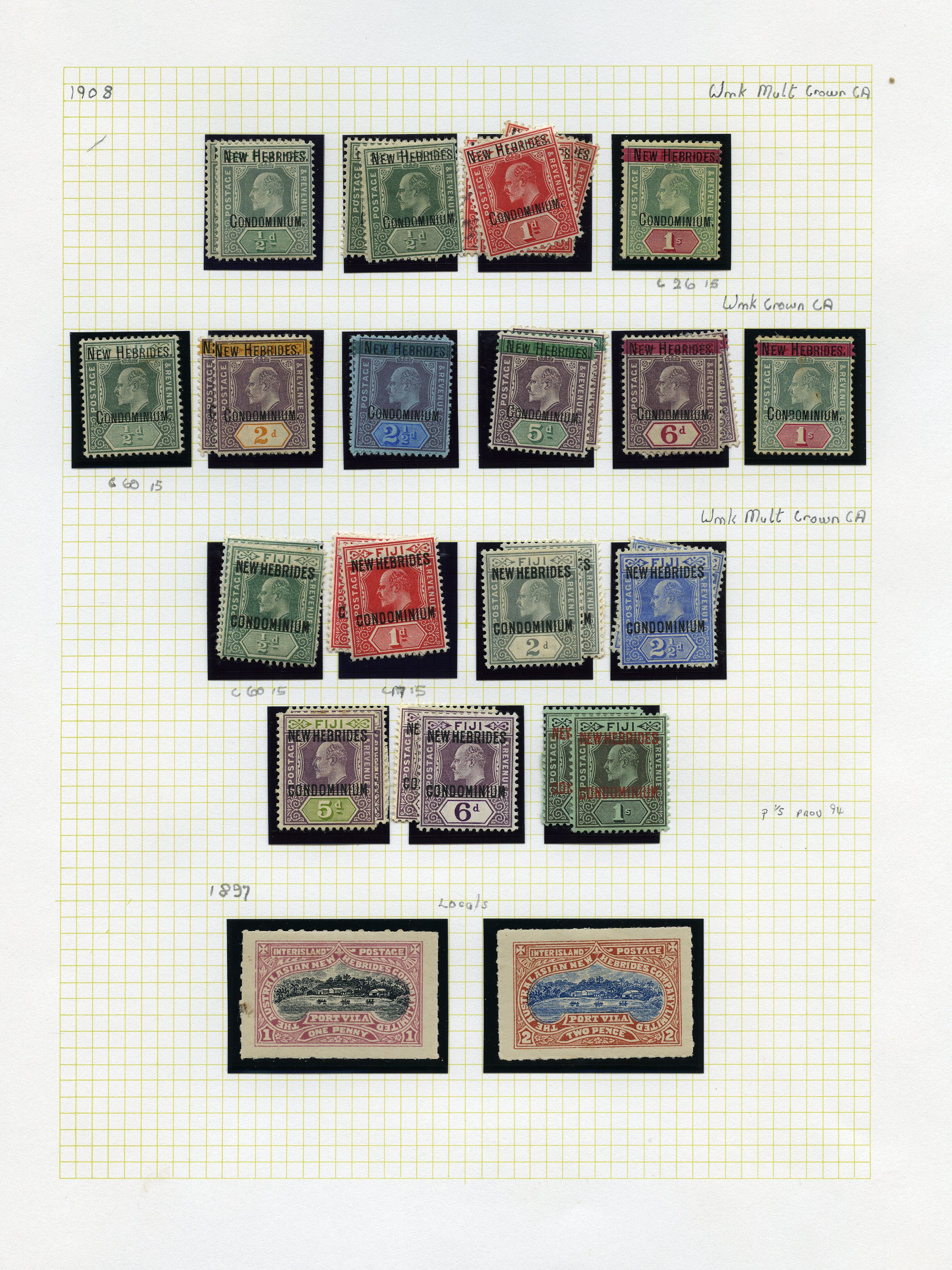 KEVII to QEII mainly mint collection on...