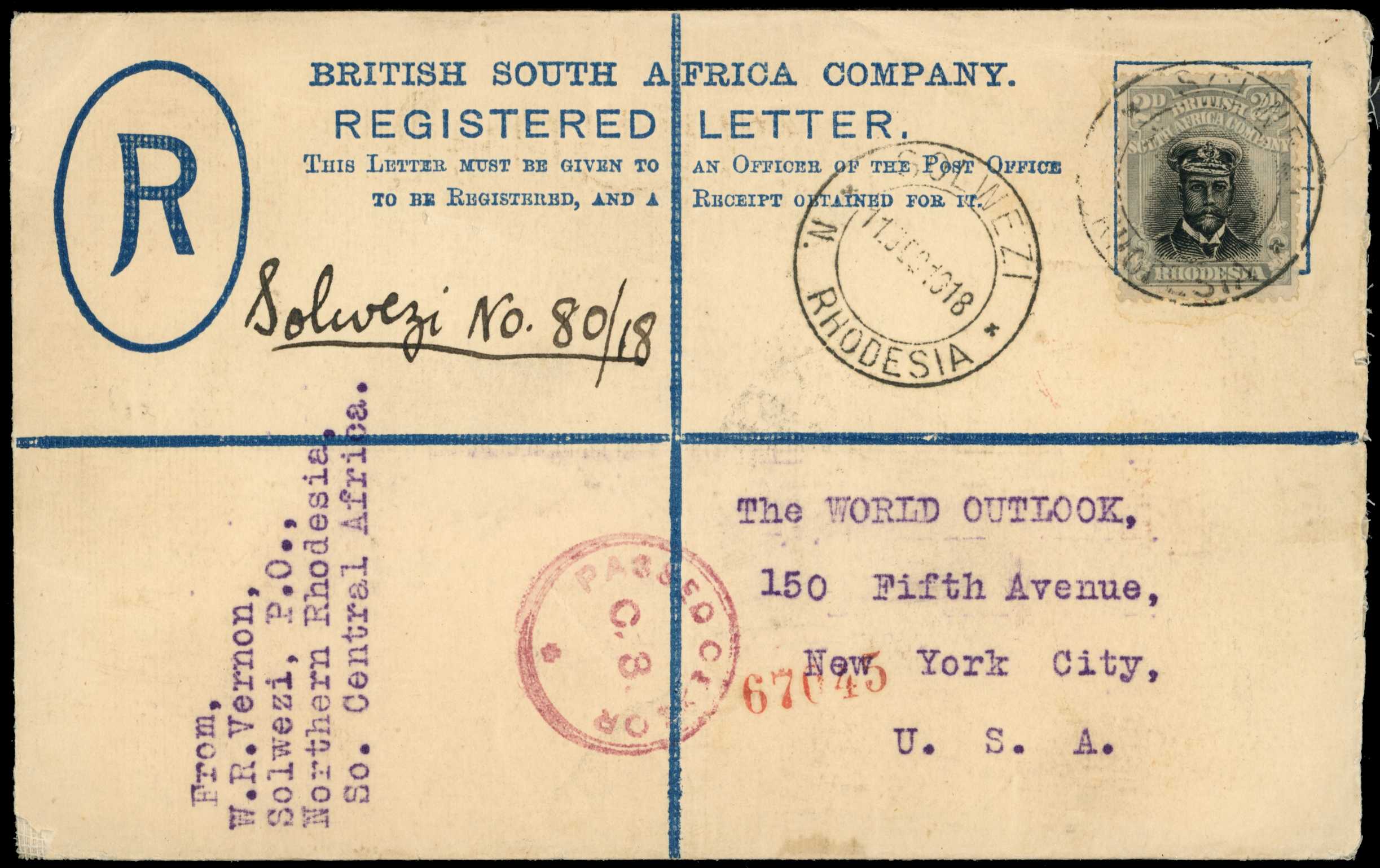 1917-20 2d Head Die IIIA, perf 14 used on...