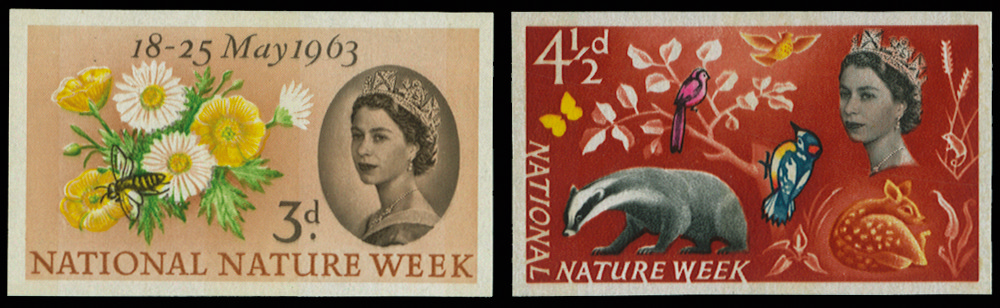 GB 1963 (Mint) SG637/8p var