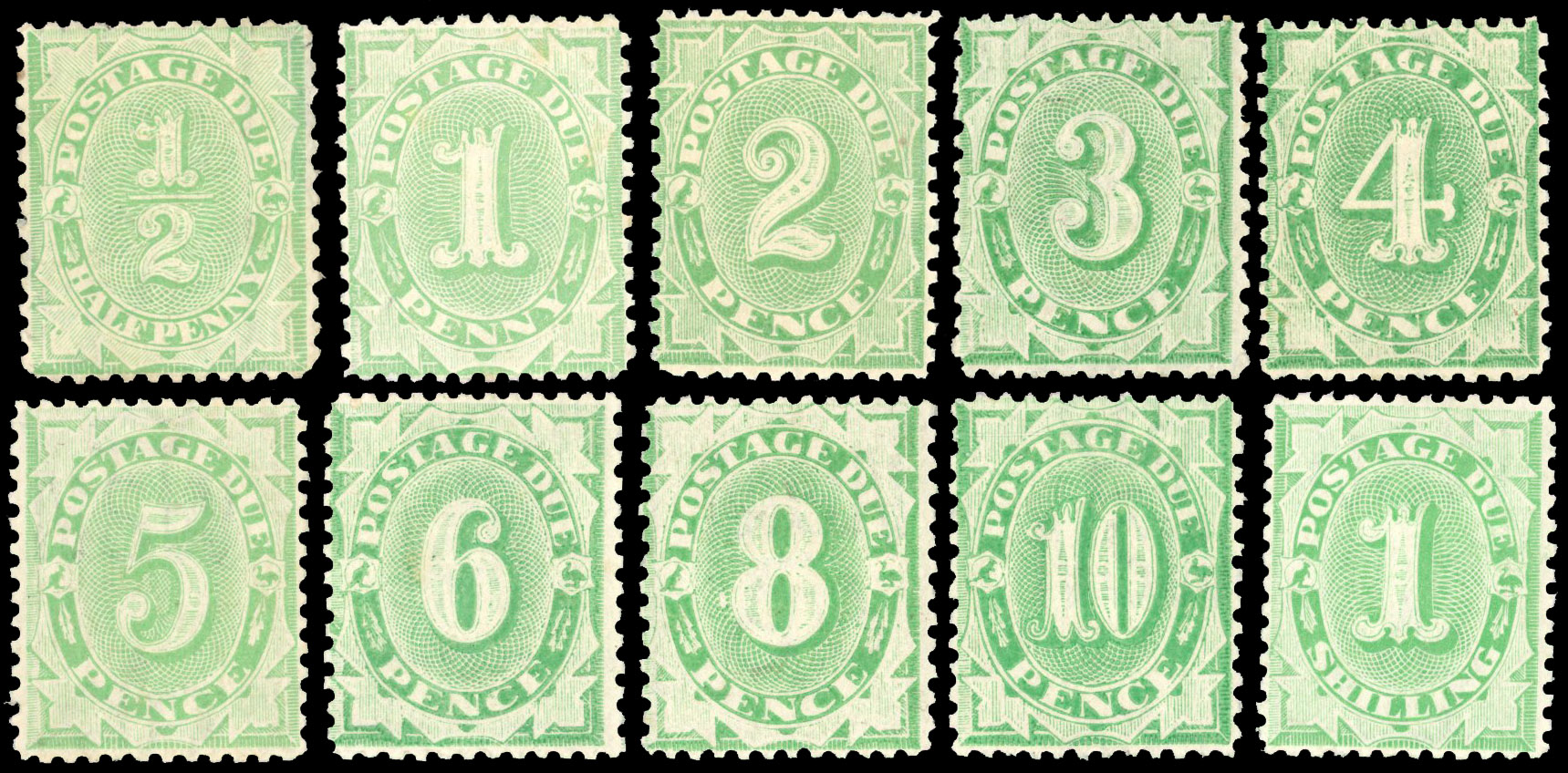 Australia Postage Dues SG D17/31 mint