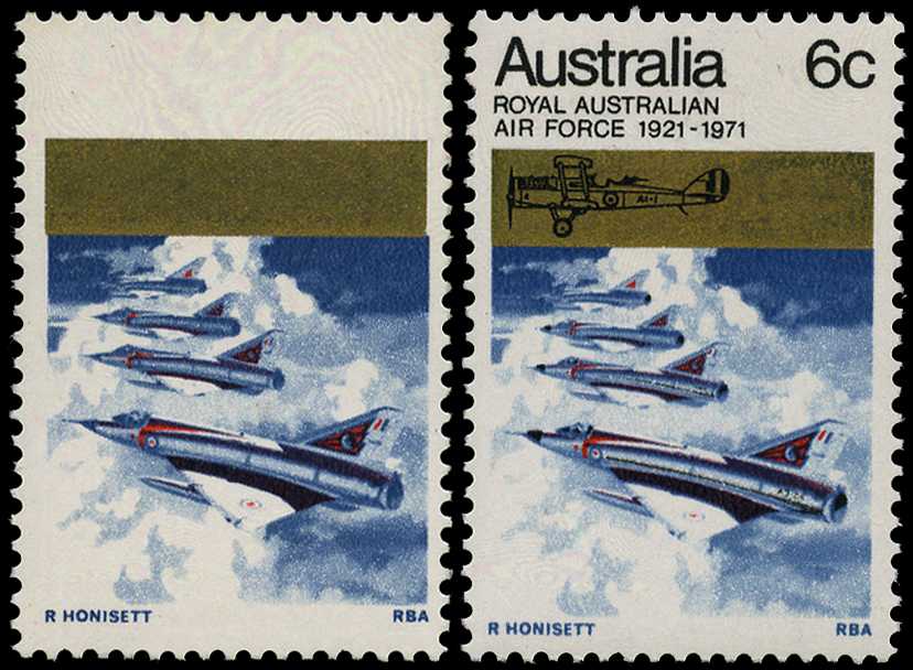 1971 50th Anniversary of RAAF 6ct showing...