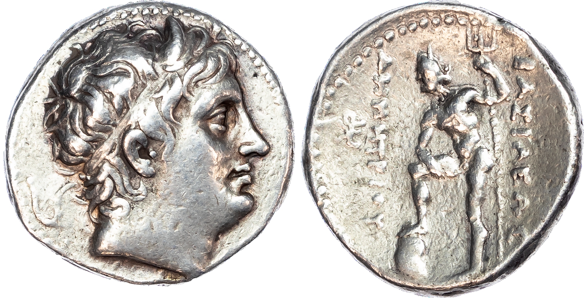 Kingdom of Macedon, Demetrios I Poliorketes (306-283 BC) AR Tetradrachm, mint of Pella, 289-288
BC, 17.09g.
