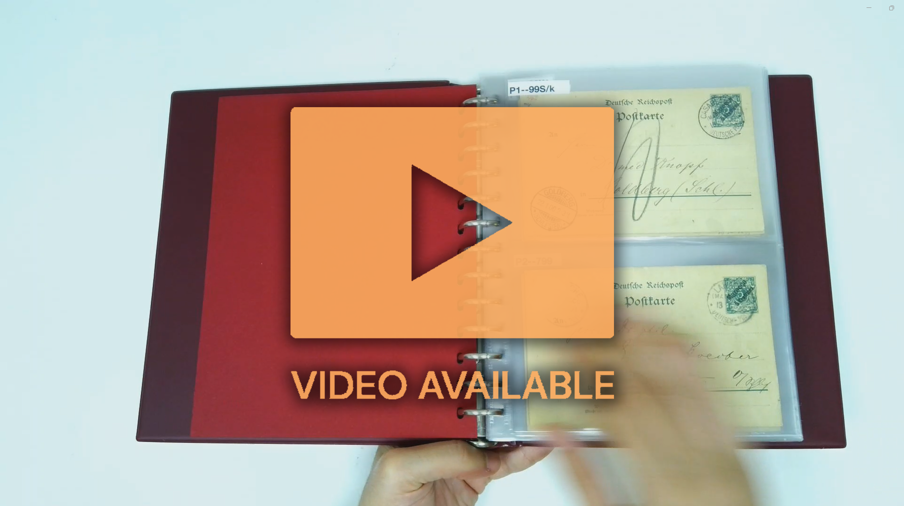 German Post Offices in Morocco. 1899-1915 Postal Stationery postcard collection used