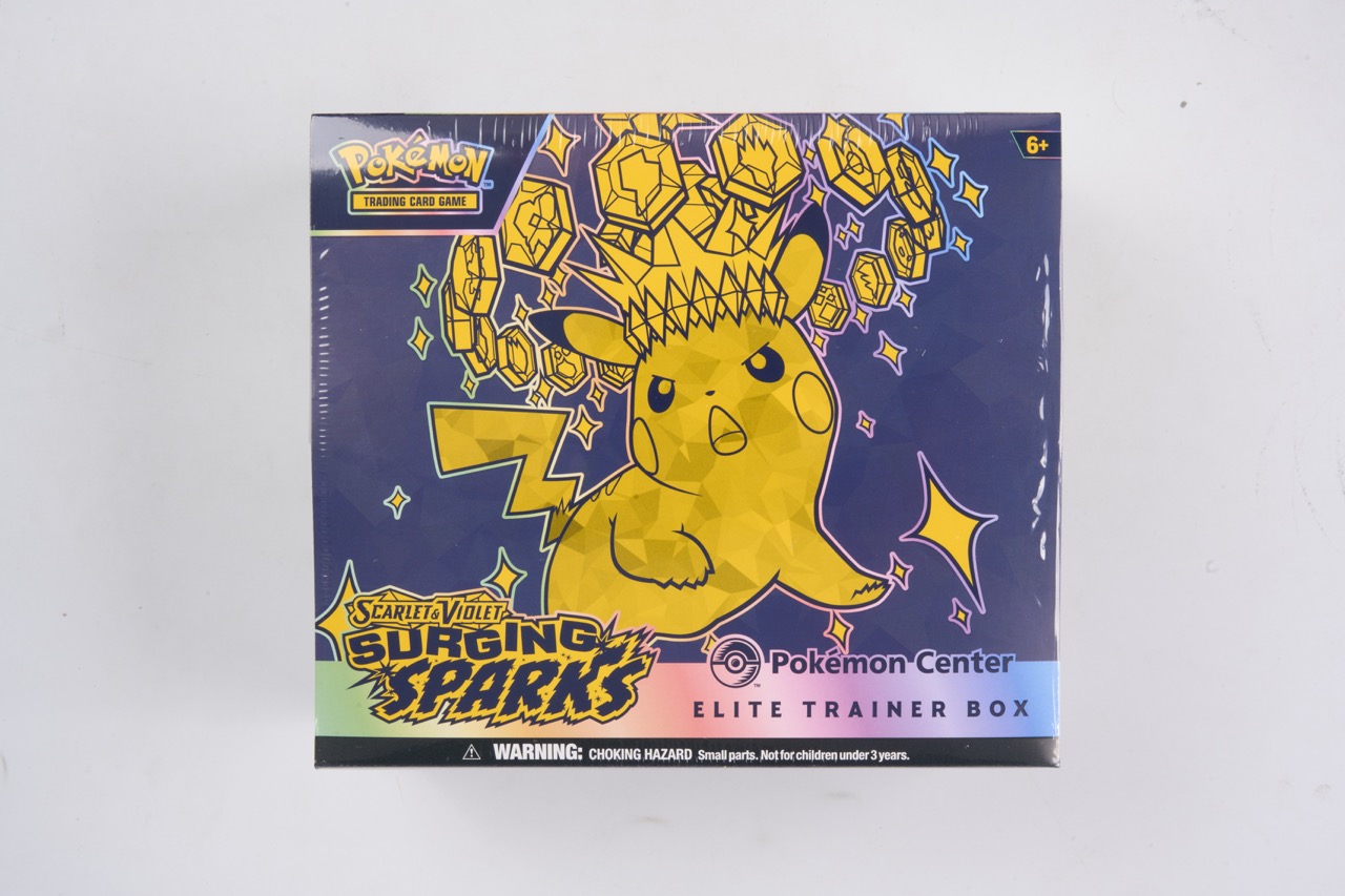 Pokemon Center Surging Sparks Elite Trainer Box - sealed