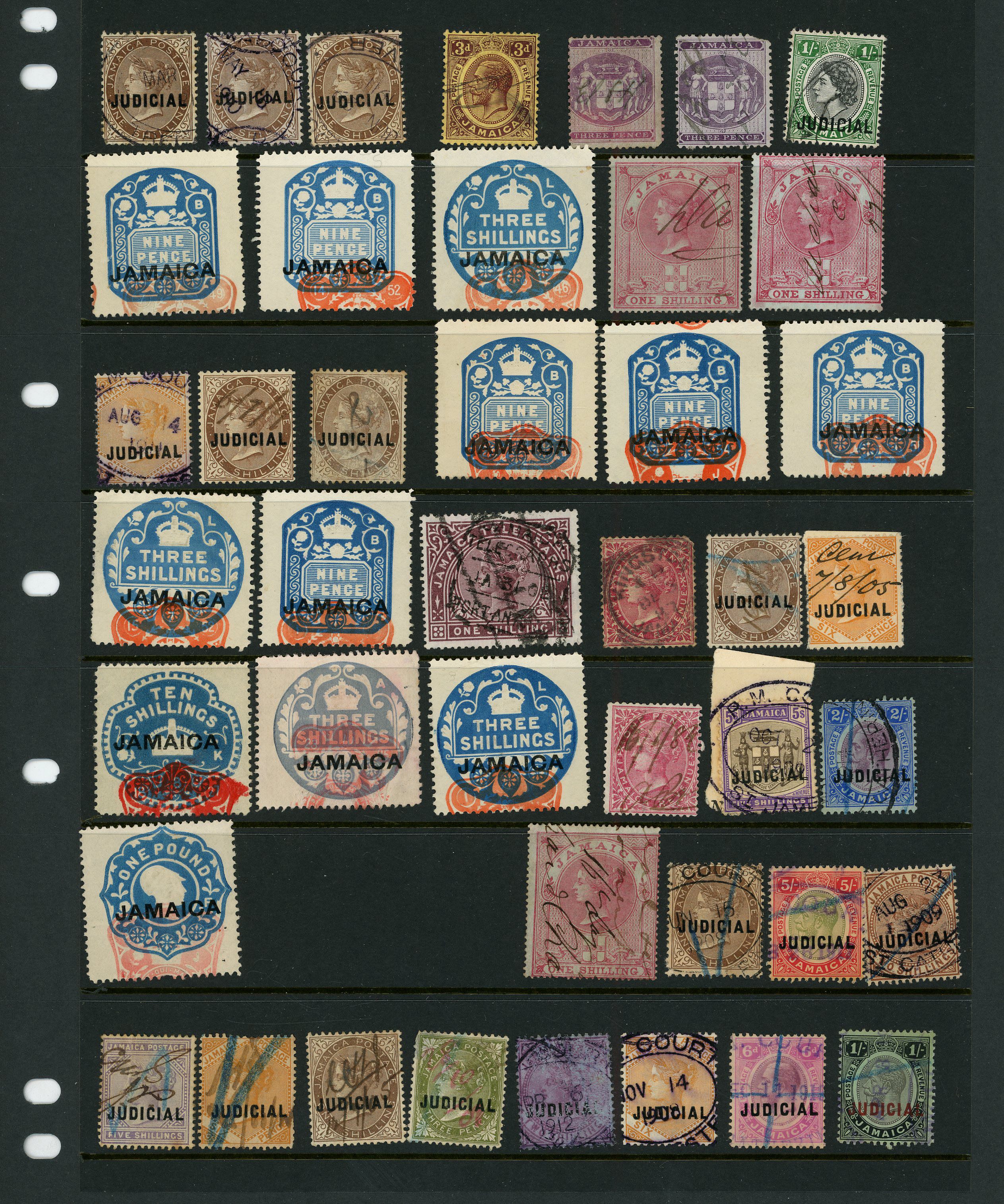 QV- QEII collection on pages, comprising good selection...