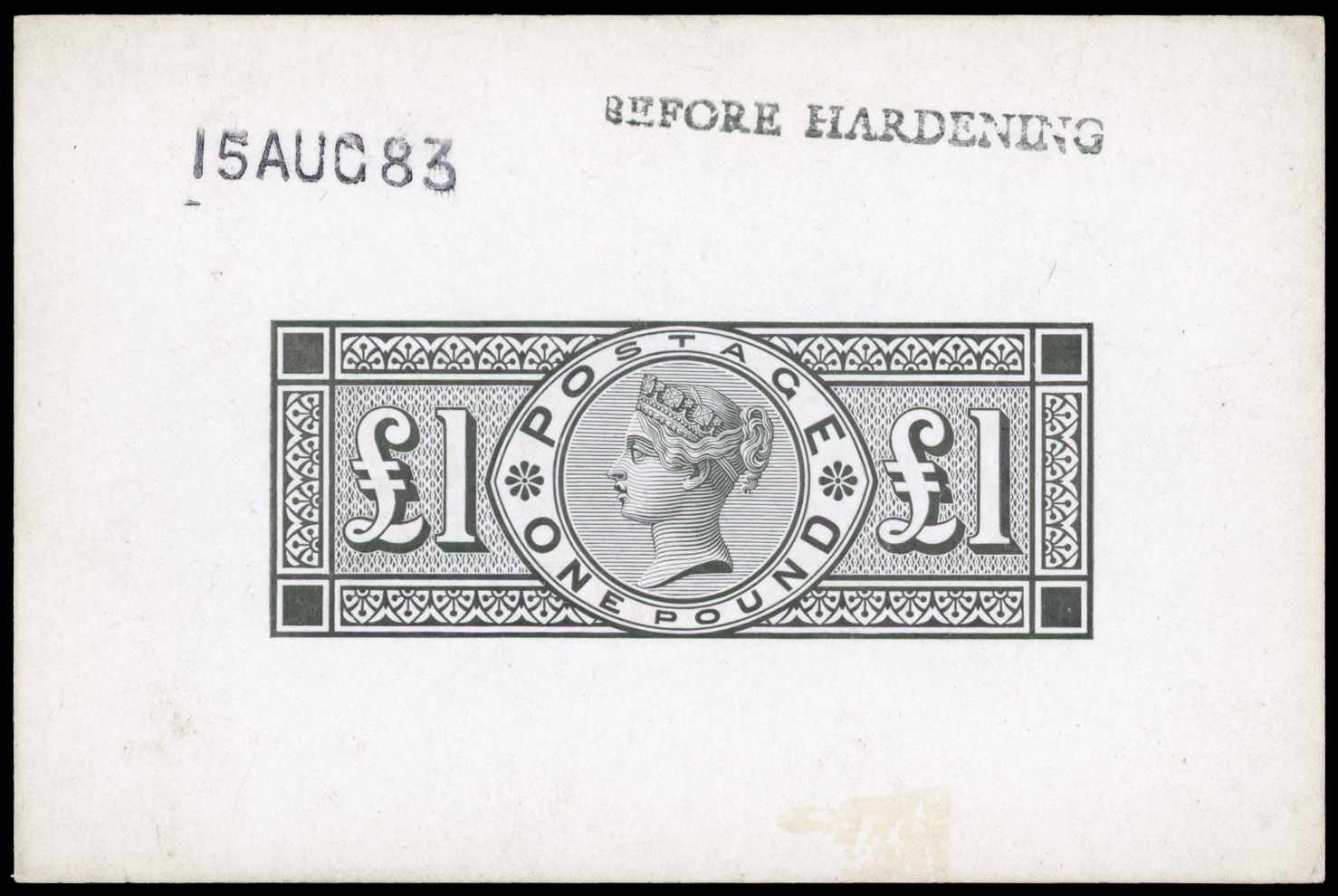 GB 1883 £1 brown-lilac Die Proof