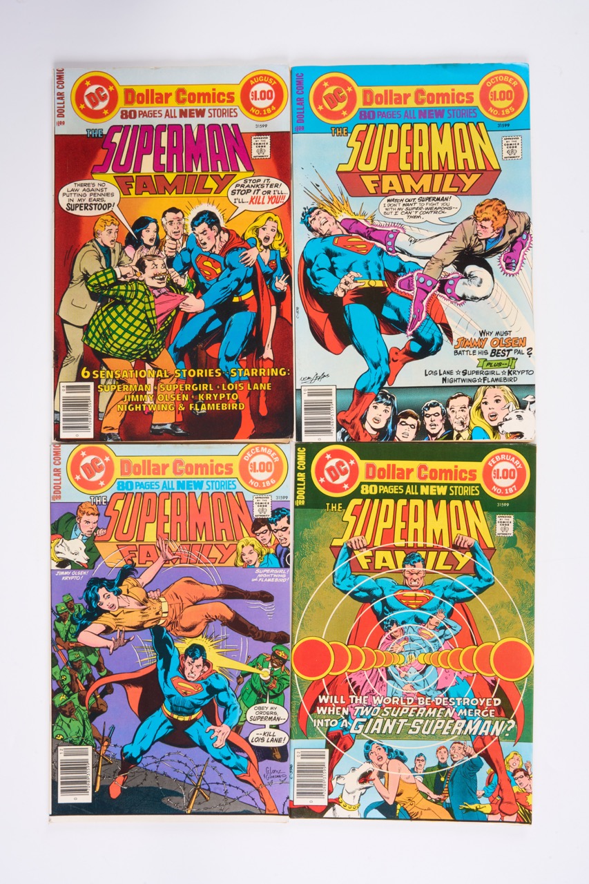 Superman Family Bronze Age Comics (DC Dollar Comics, 1974-80) Bundle of 19