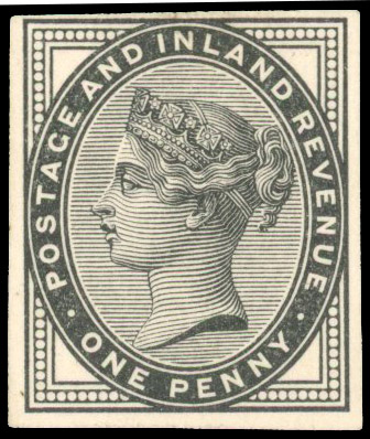 1881 1d Lilac (Die II, 16 dot). Plate proof printed