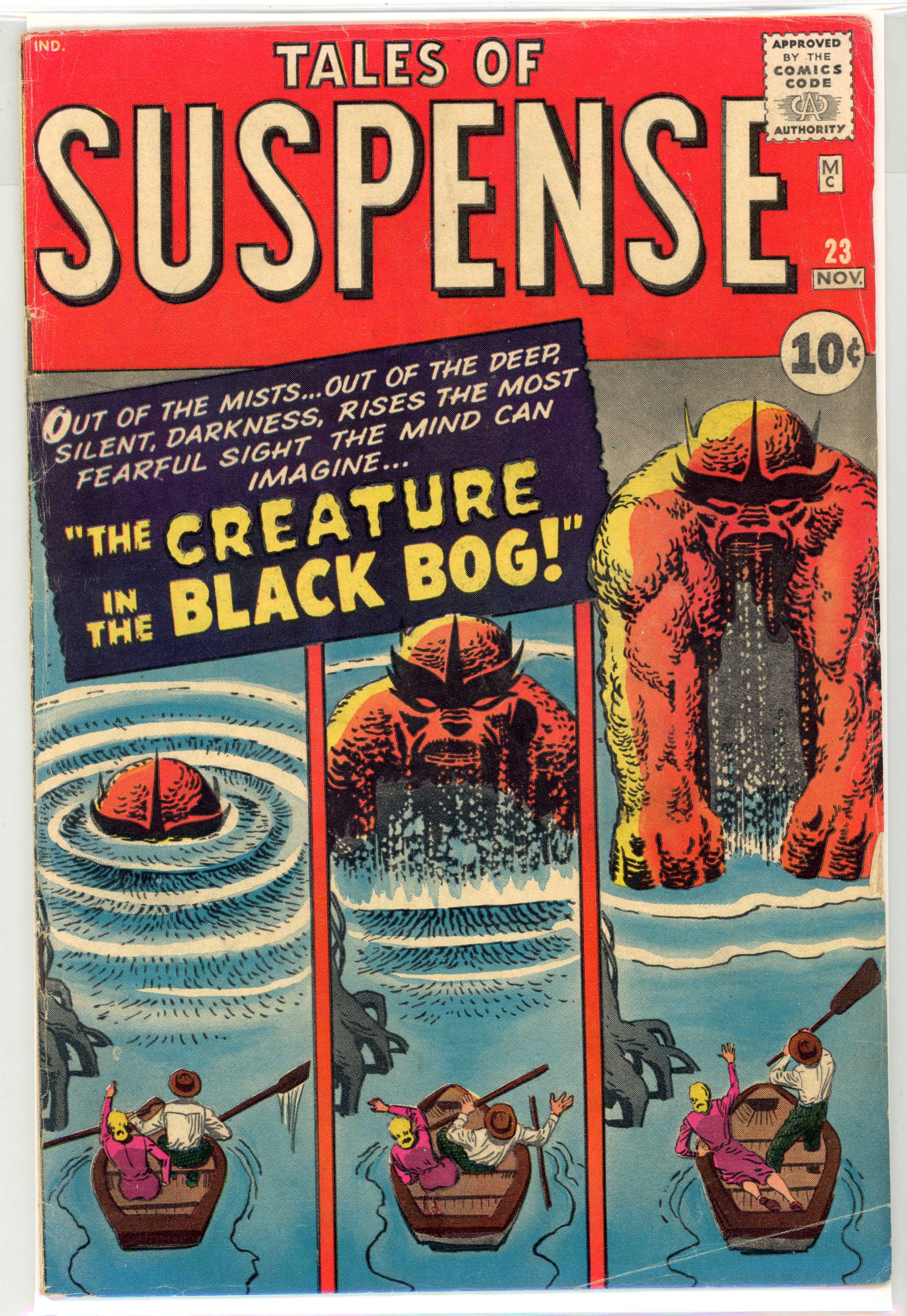 †Tales Of Suspense #23 (Marvel Comics, 1961) First appearance of the Creature In The Black Bog